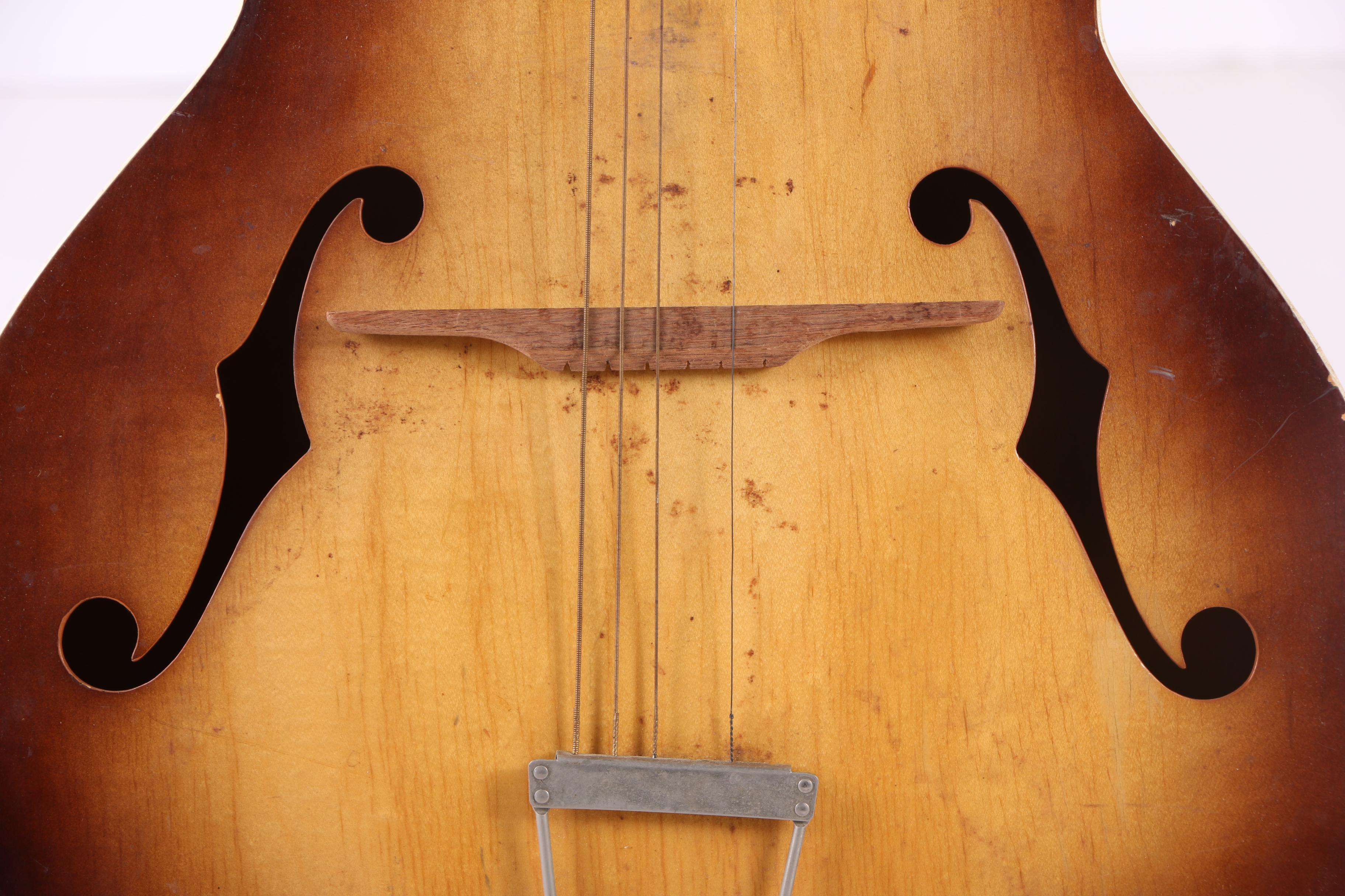 Circa 1950s Silvertone Archtop Acoustic Guitar