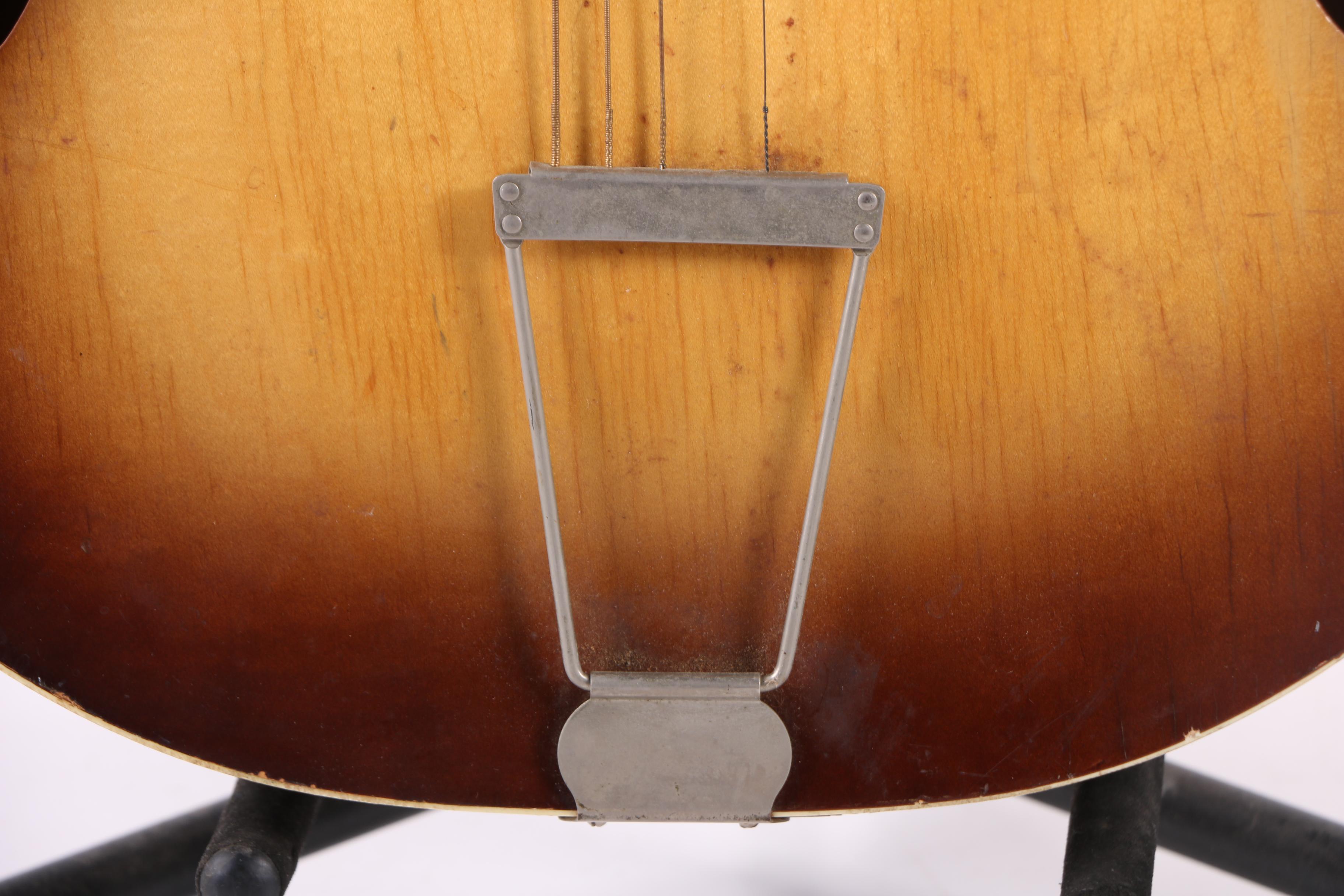 Circa 1950s Silvertone Archtop Acoustic Guitar