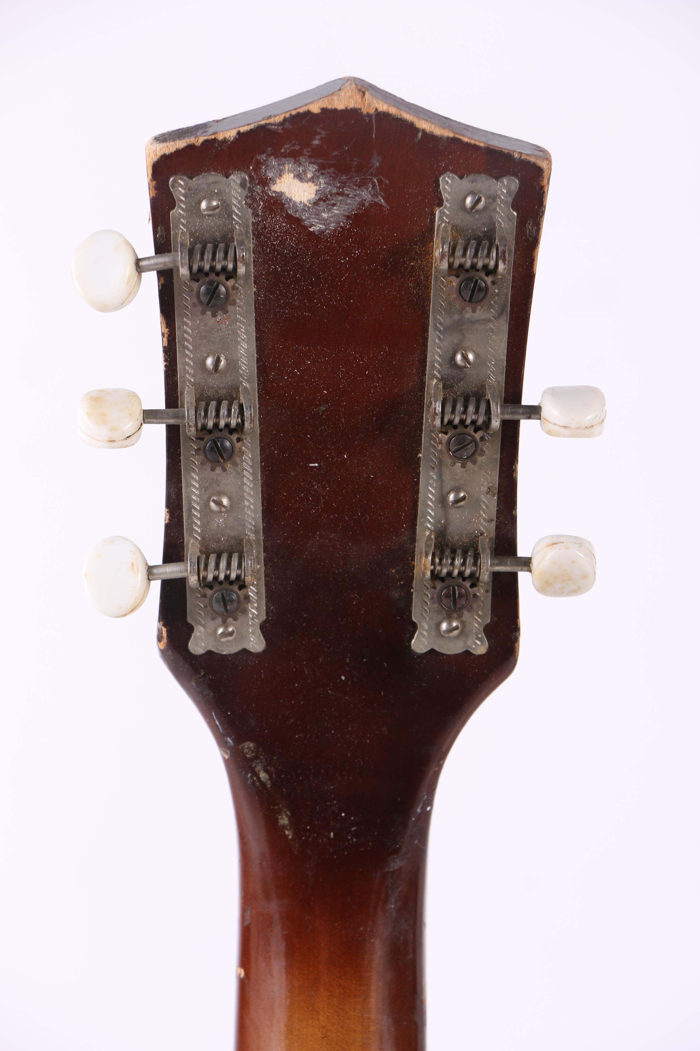 Circa 1950s Silvertone Archtop Acoustic Guitar