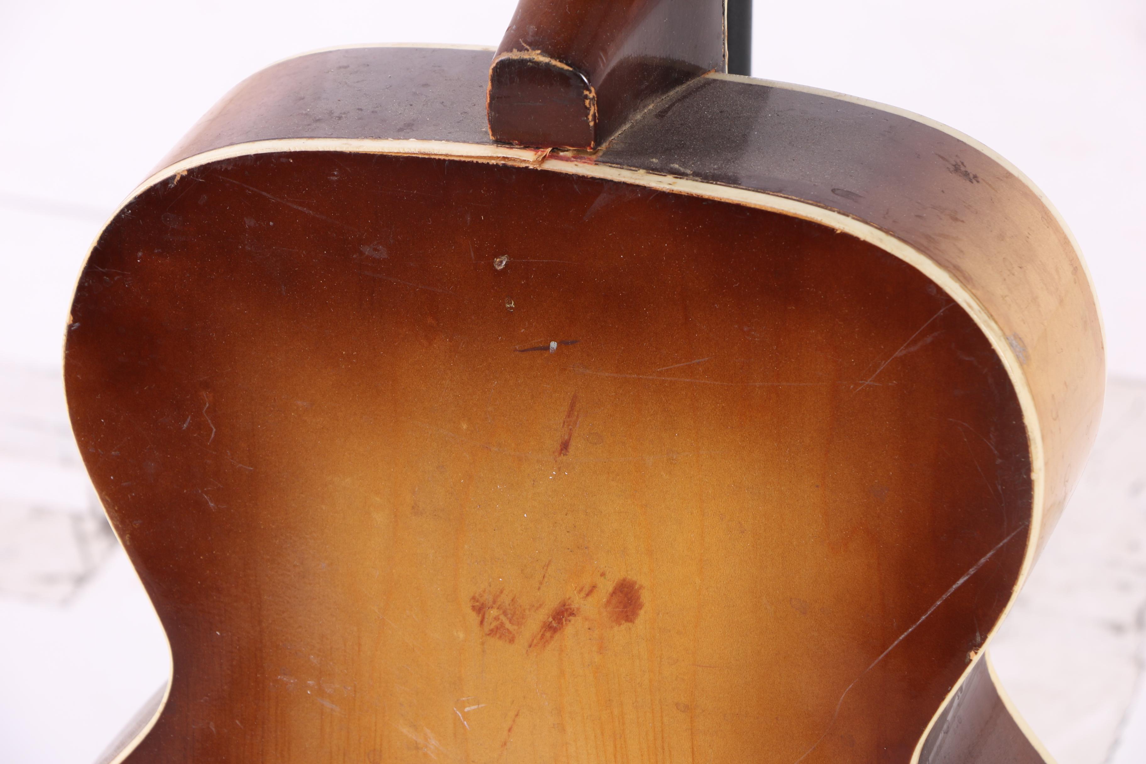 Circa 1950s Silvertone Archtop Acoustic Guitar