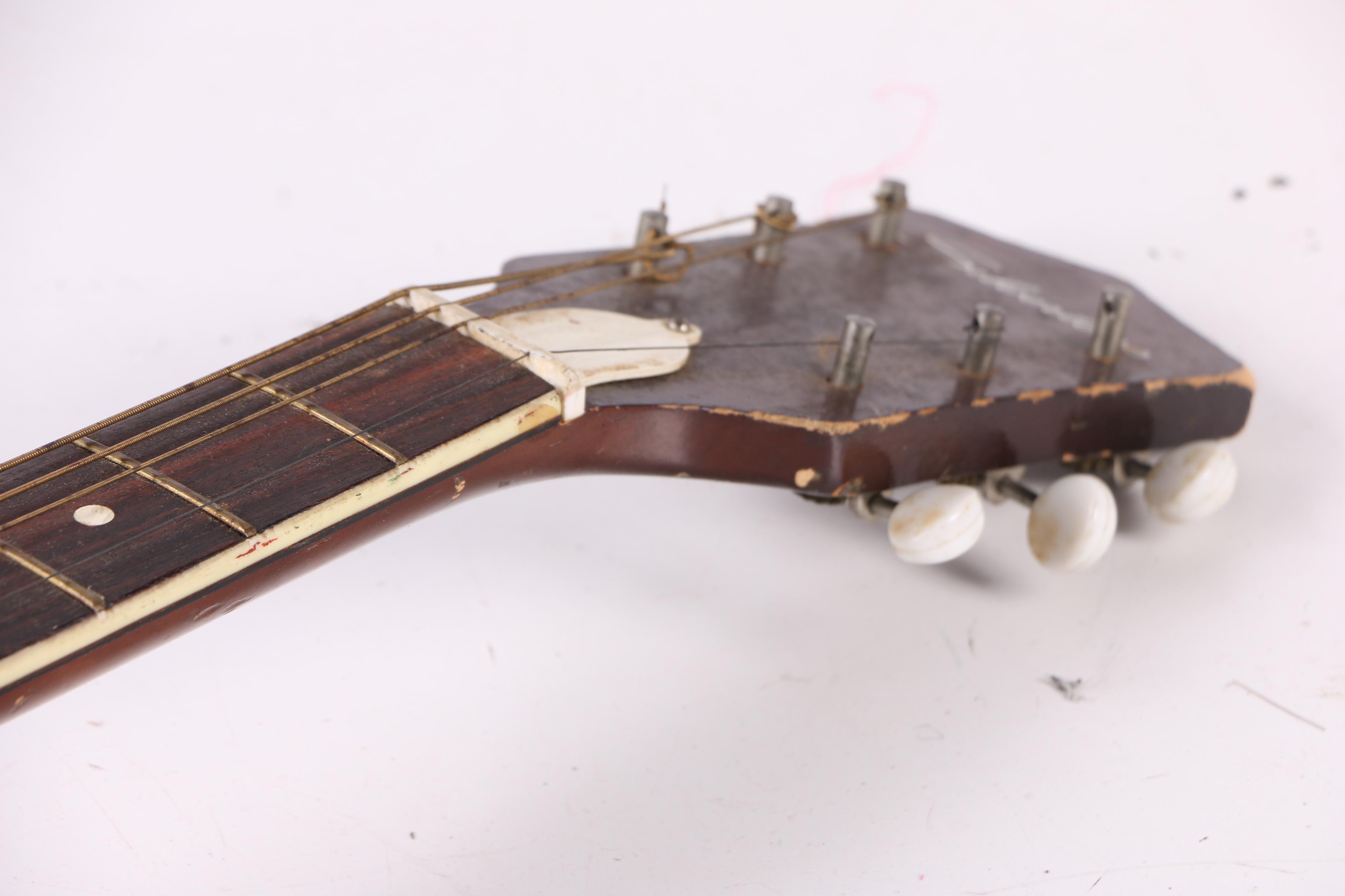 Circa 1950s Silvertone Archtop Acoustic Guitar