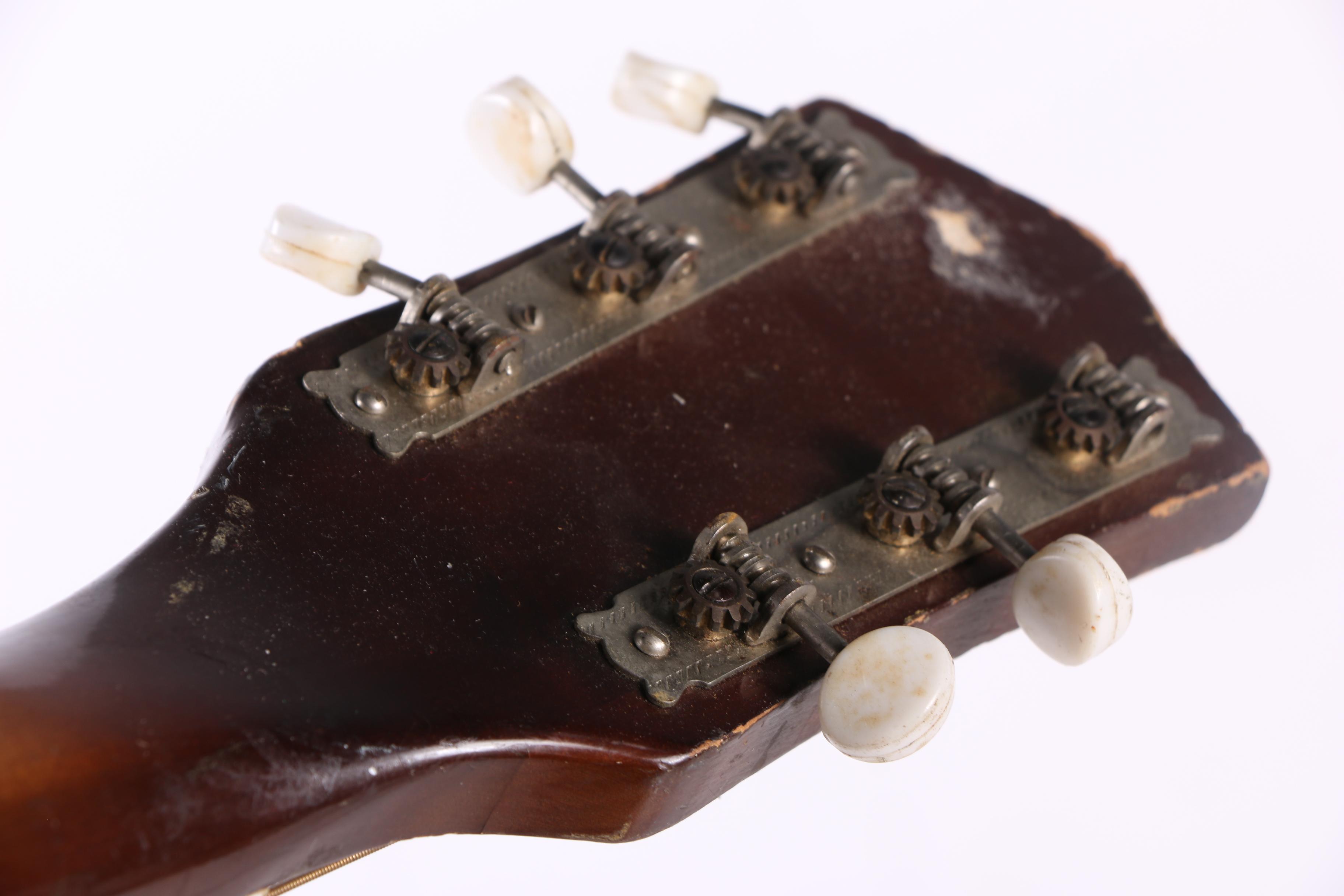 Circa 1950s Silvertone Archtop Acoustic Guitar