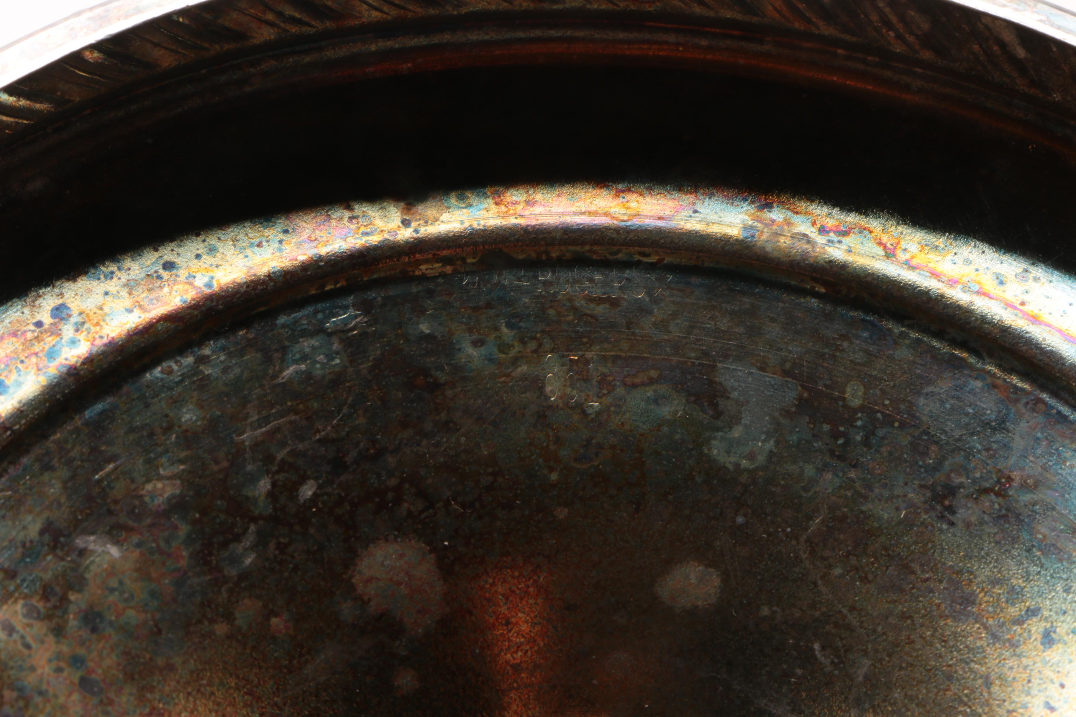 F.B. Rogers Silver Plate Ice Bucket with Other Plated Ice Buckets