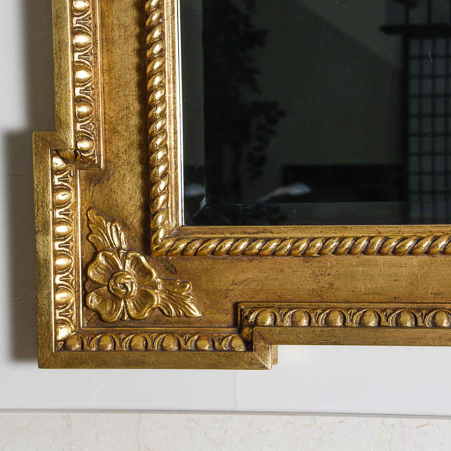 Contemporary Gilt Wall Mirror