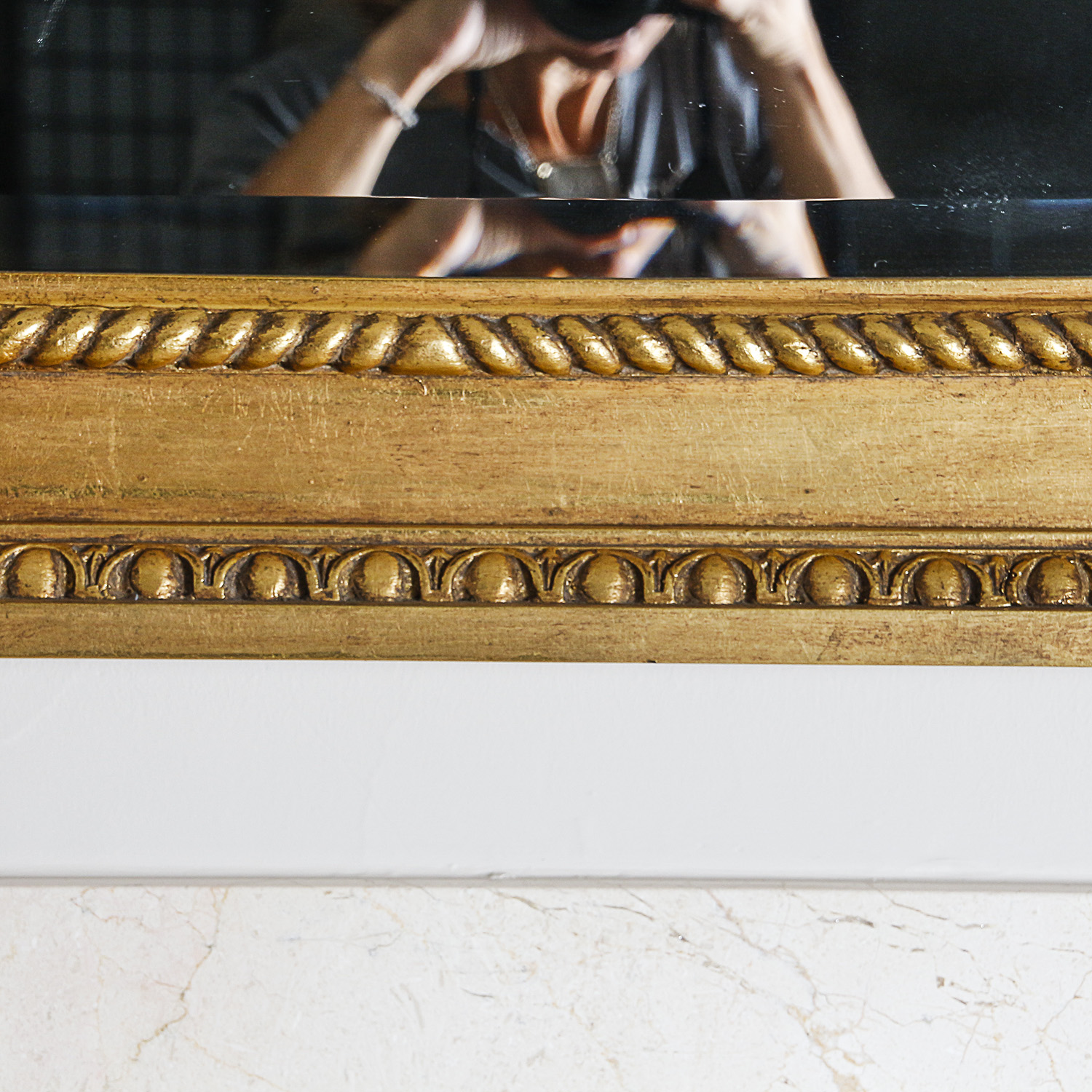 Contemporary Gilt Wall Mirror
