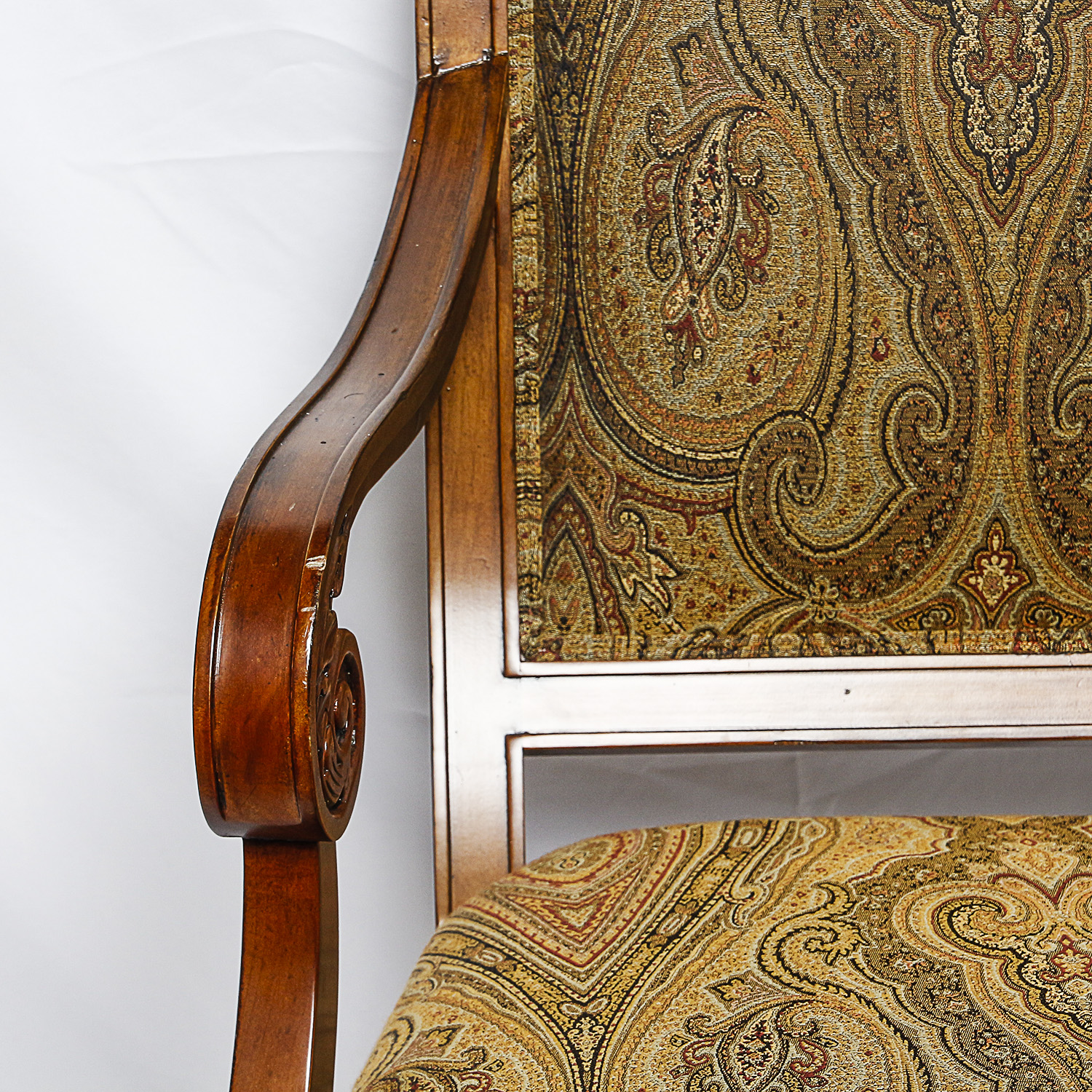 Contemporary "Adison" Armchairs by Ethan Allen