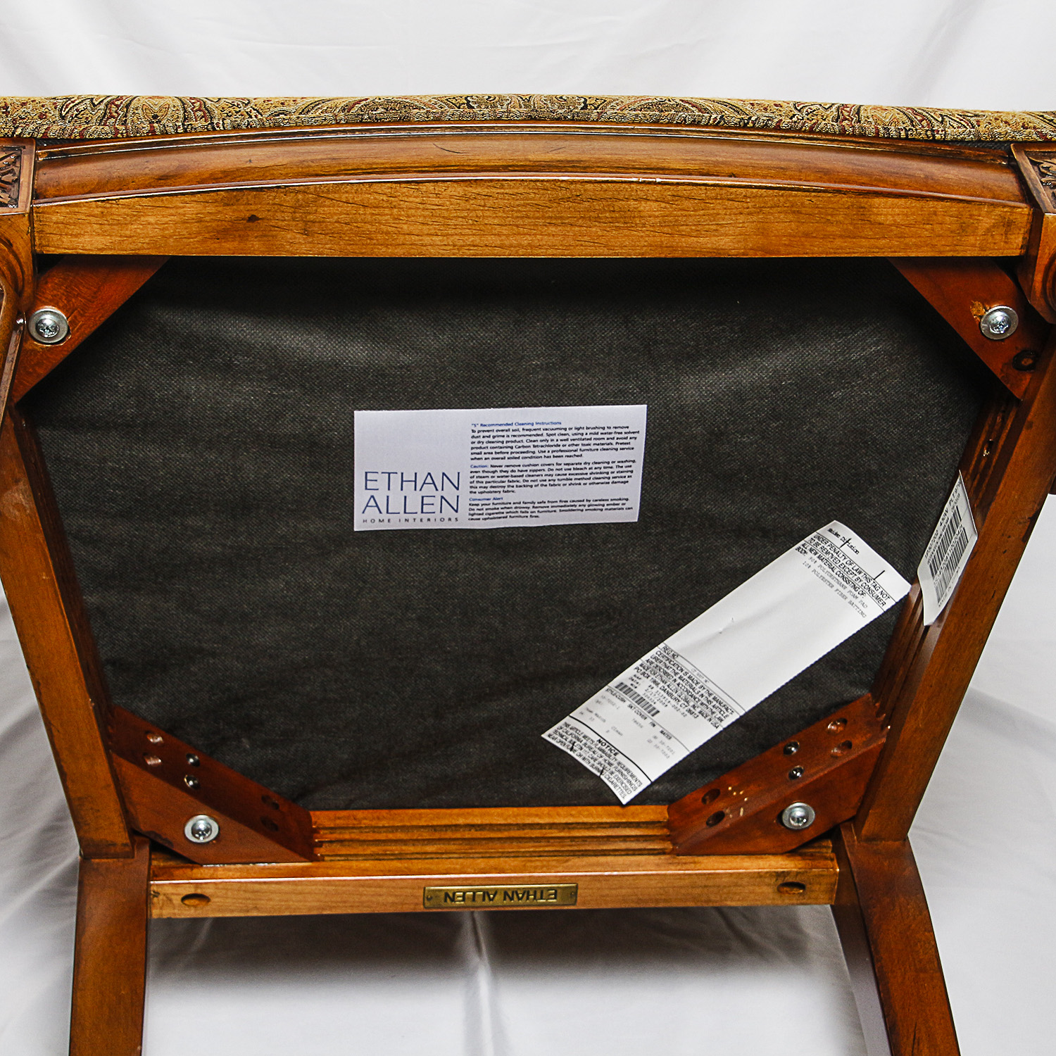 Contemporary "Adison" Armchairs by Ethan Allen