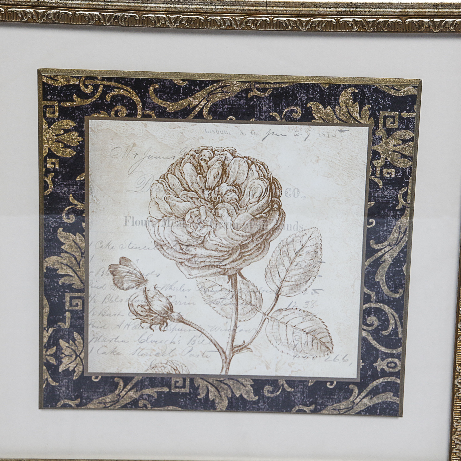 Offset Lithographs after Paula Scaletta "Primrose" and "Rose"