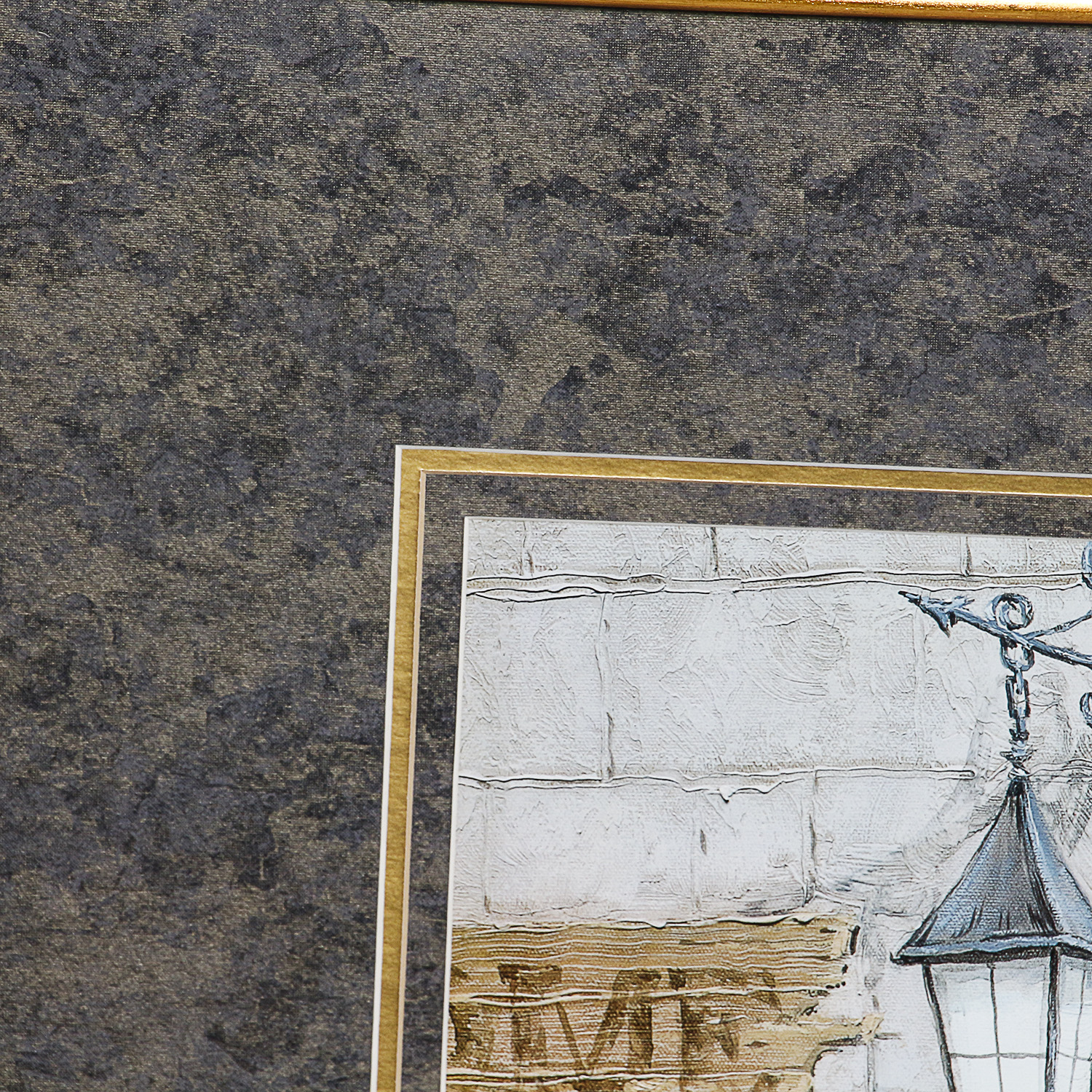 Offset Lithograph after Viktor Shvaiko "Cafe de Paris"