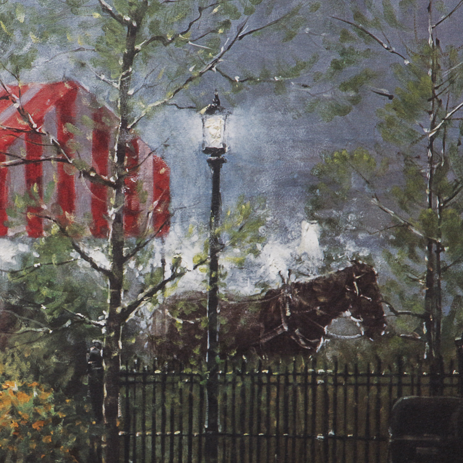 G. Harvey "A Touch of Spring" Offset Lithograph