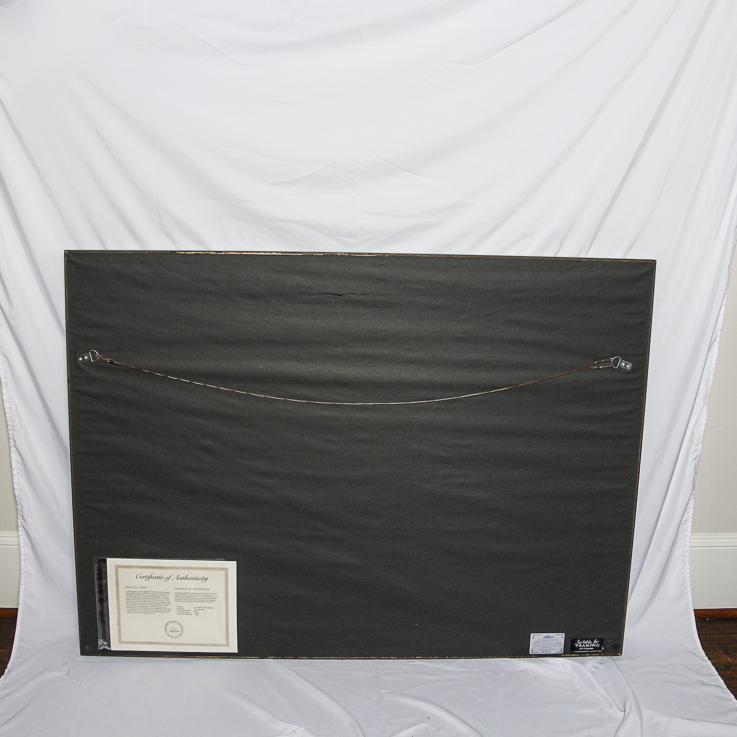 G. Harvey "A Touch of Spring" Offset Lithograph