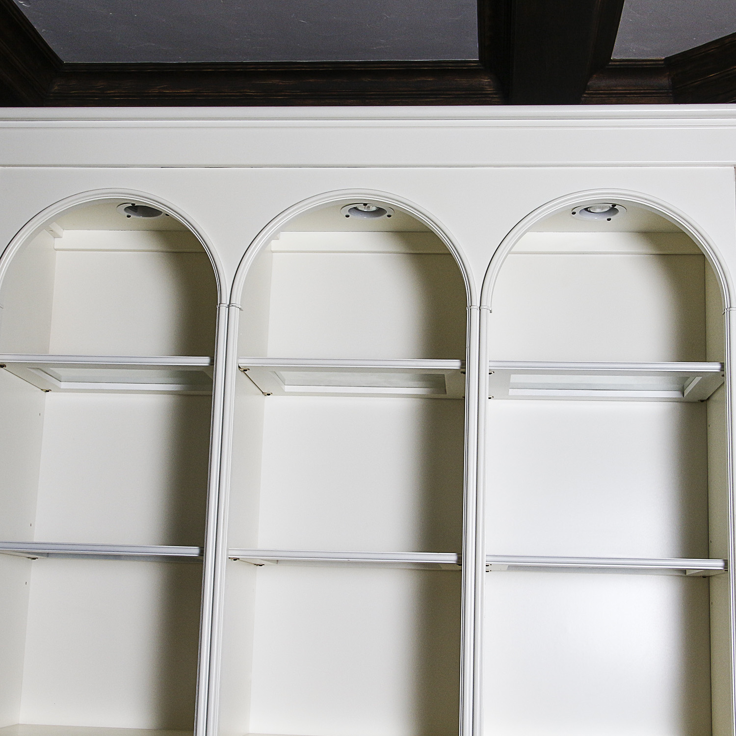 White Bookcase Cabinet by Stanley