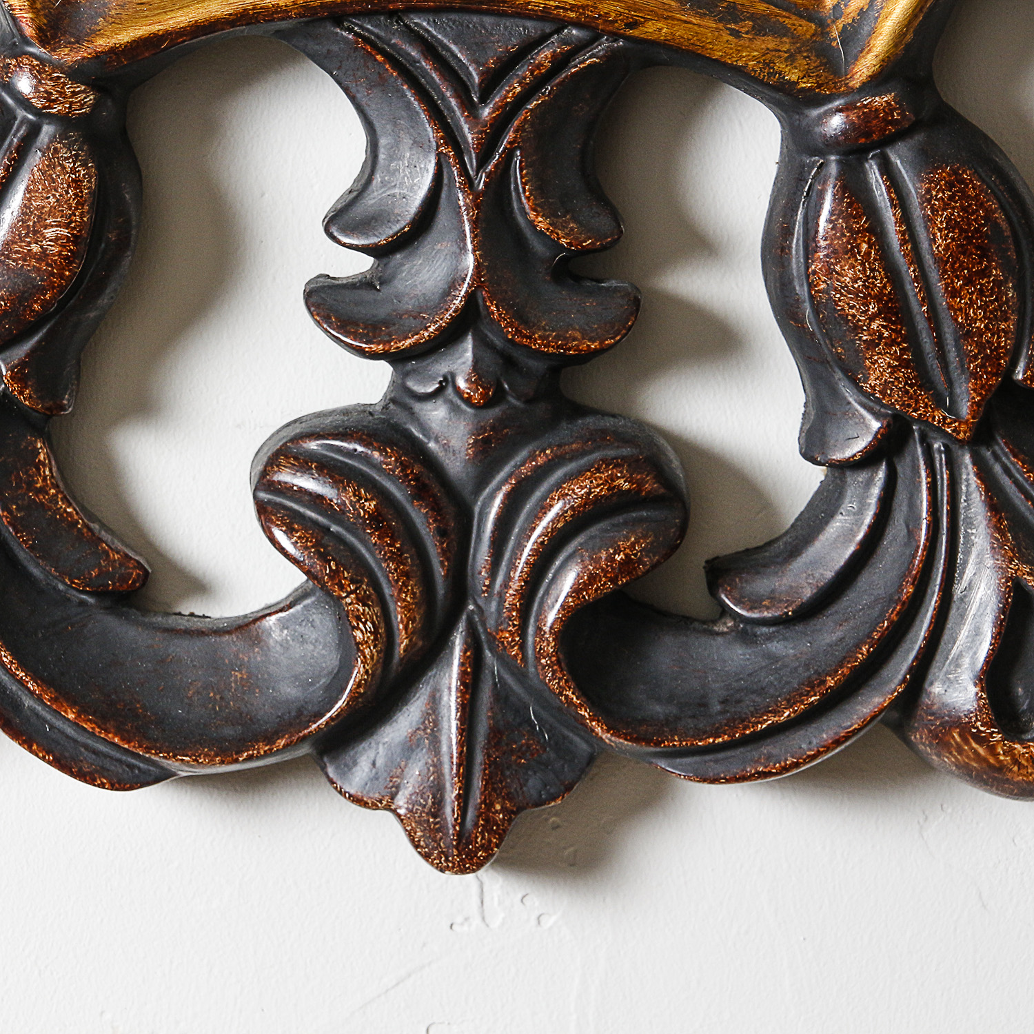 Ornate Round Wall Mirror