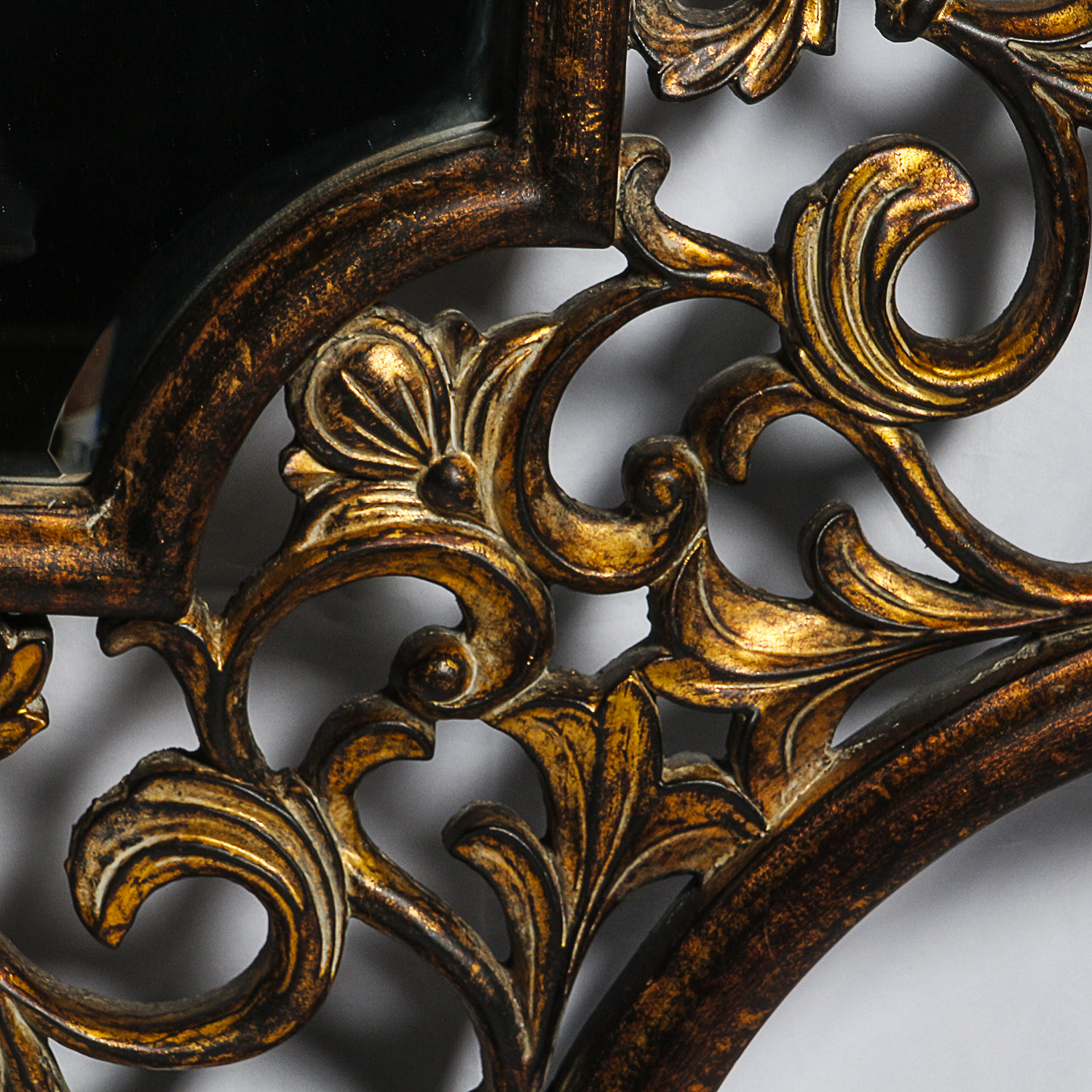 Large Ornate Wall Mirror