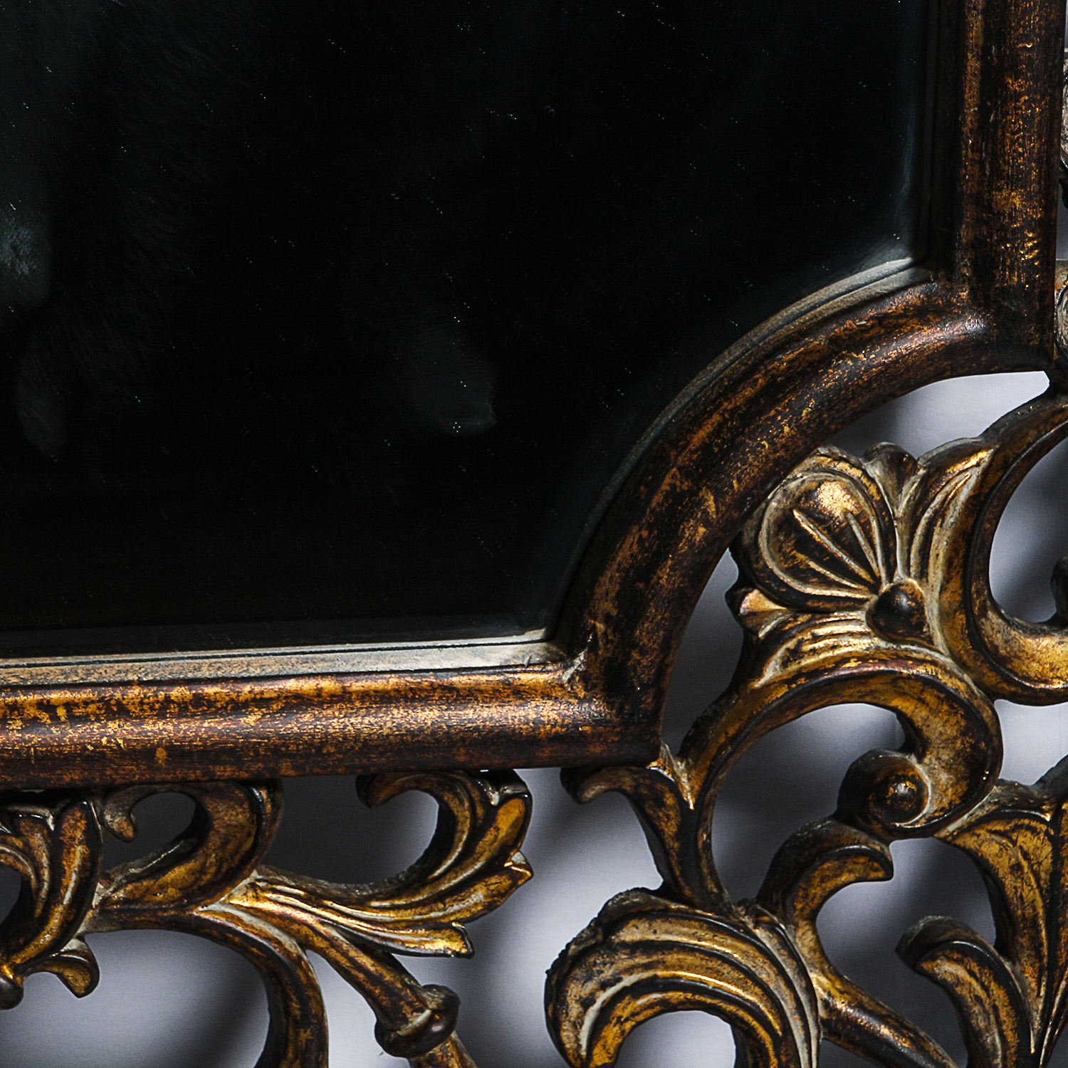 Large Ornate Wall Mirror