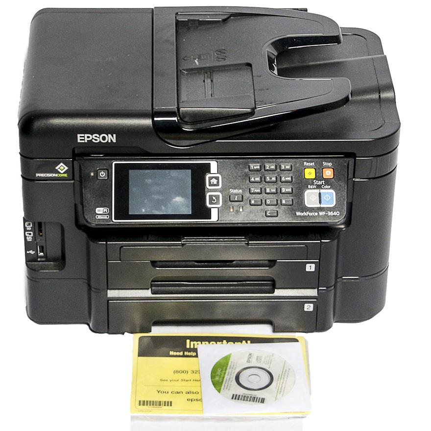 Epson WorkForce WF-3640 Multi-Function Inkjet Printer