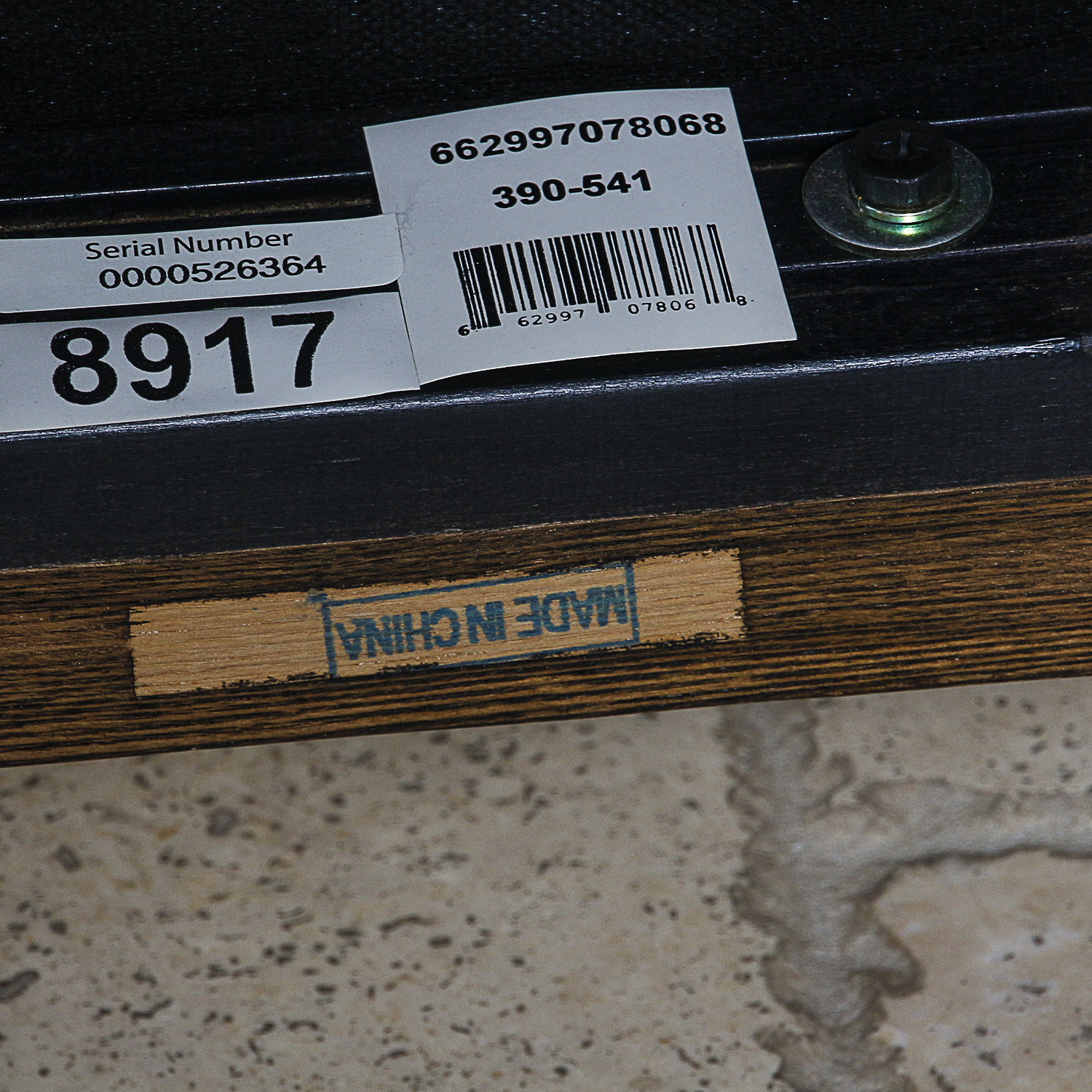 Contemporary Black Vinyl Upholstered Side Chairs by Bernhardt