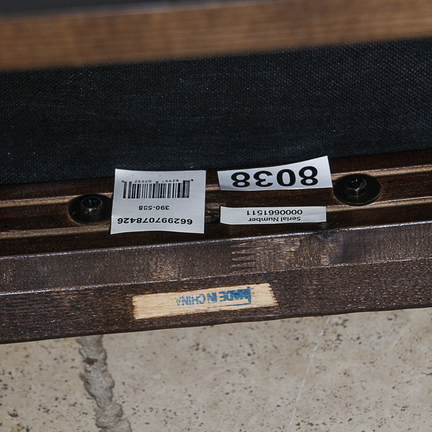 Contemporary Black Vinyl Upholstered Barstools by Bernhardt