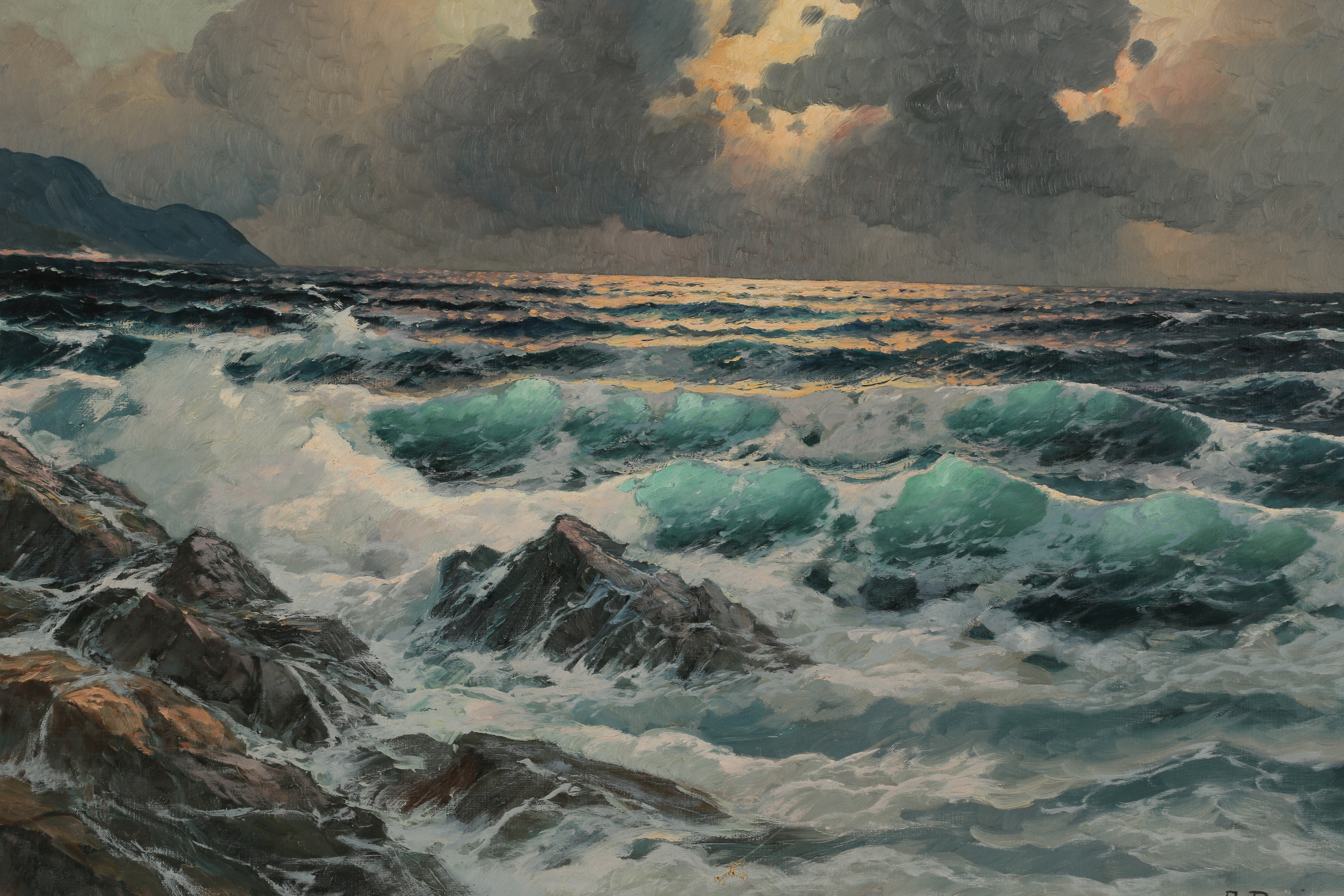 Alexander Dzigurski Oil Painting