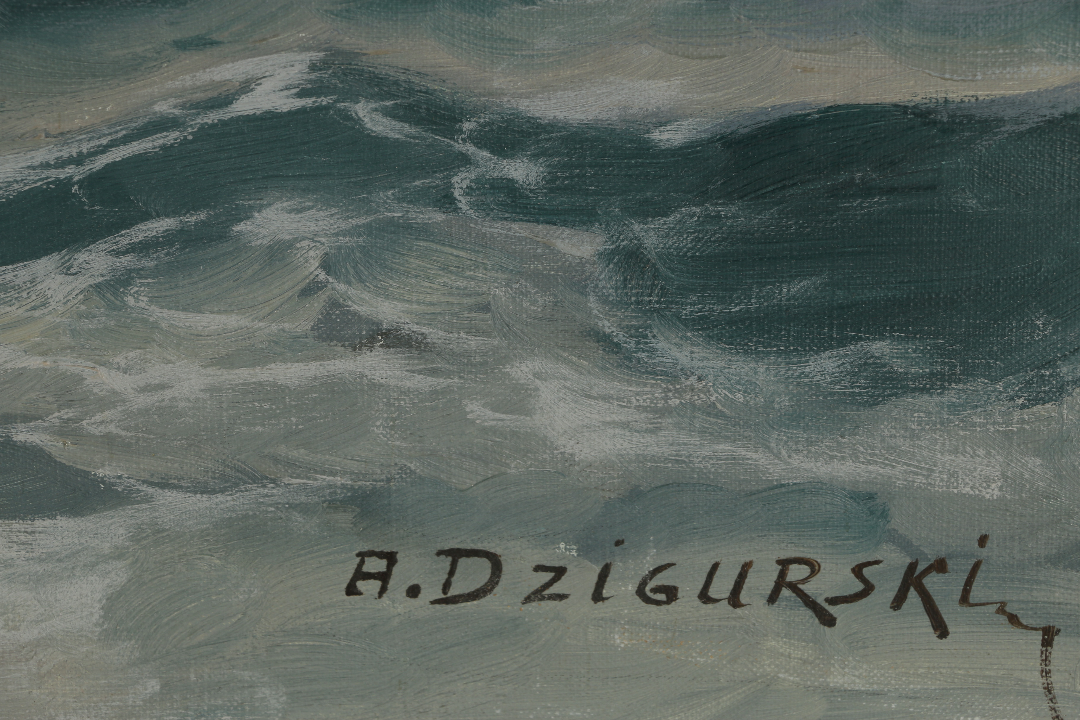 Alexander Dzigurski Oil Painting