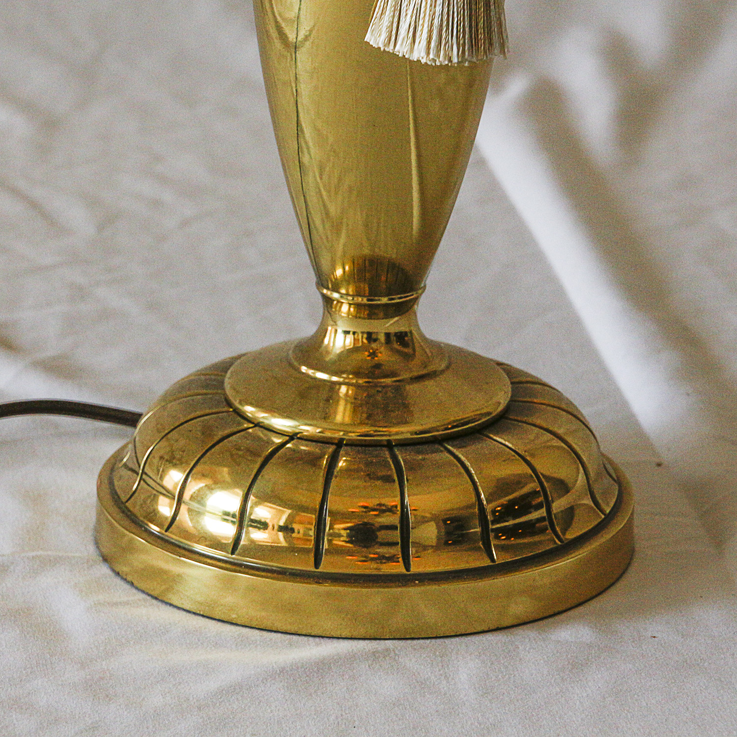 Stiffle Brass Table Lamp