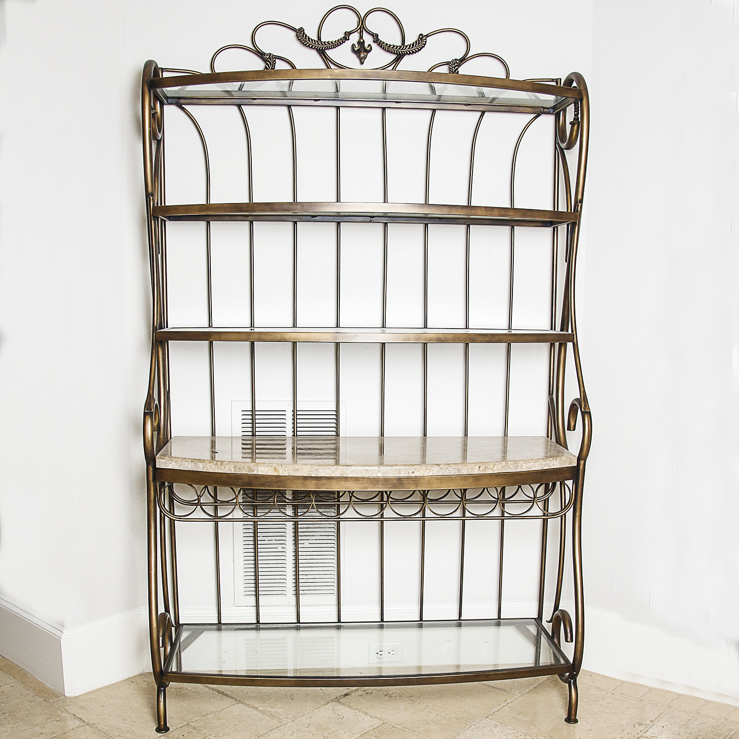 Metal Baker's Rack