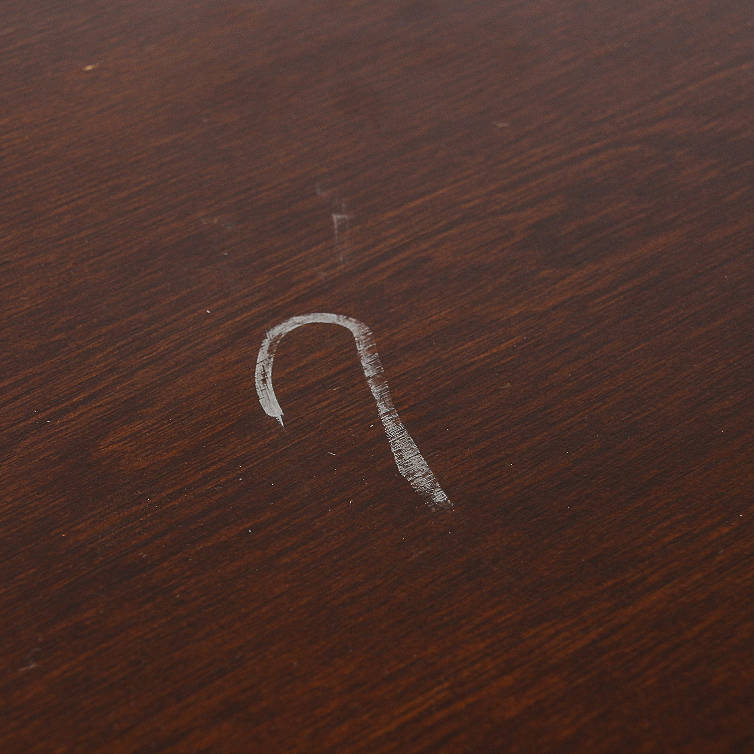 Three-Shelf Wooden Bookcase