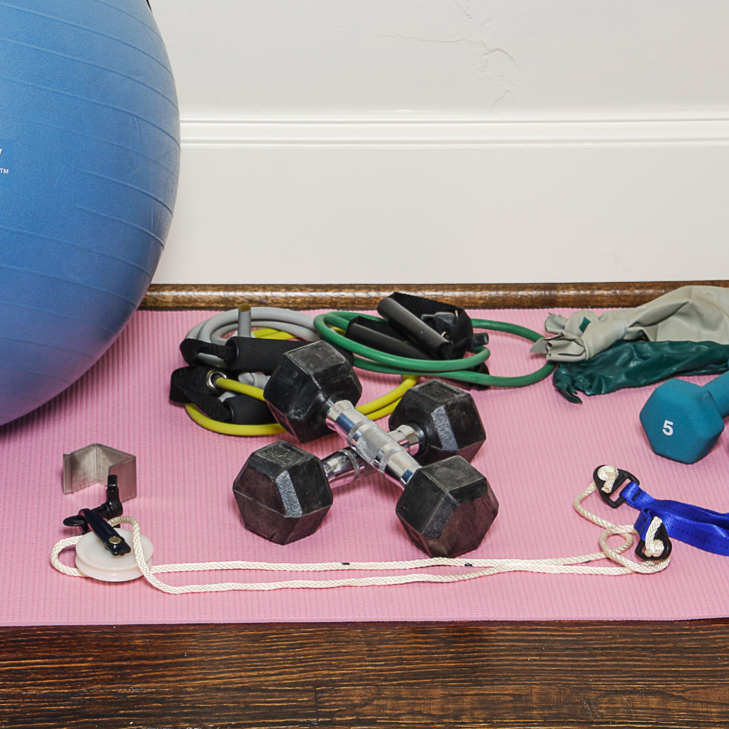 Free Weights, Balance Balls, Bands and Other Exercise Equipment
