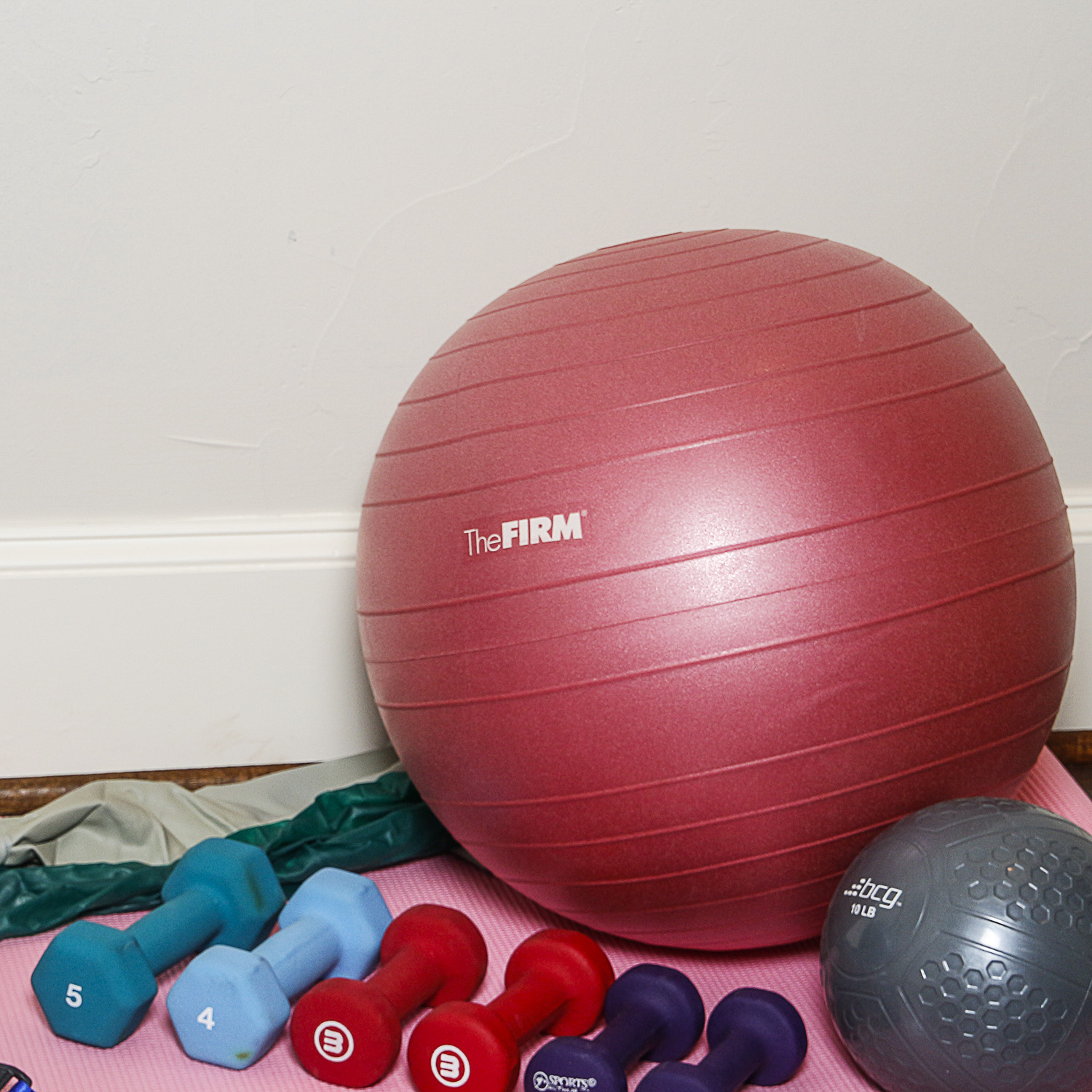 Free Weights, Balance Balls, Bands and Other Exercise Equipment