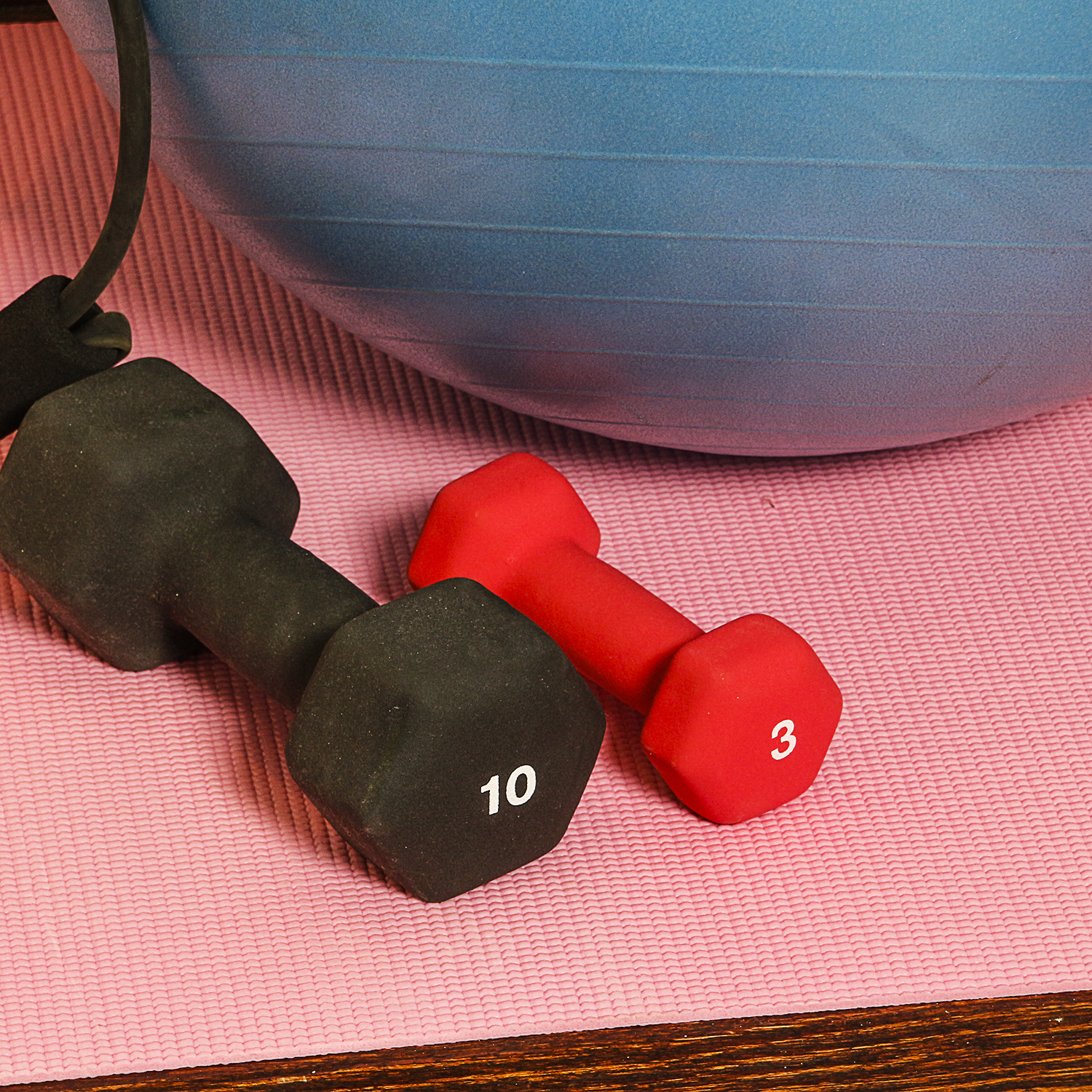 Free Weights, Balance Balls, Bands and Other Exercise Equipment