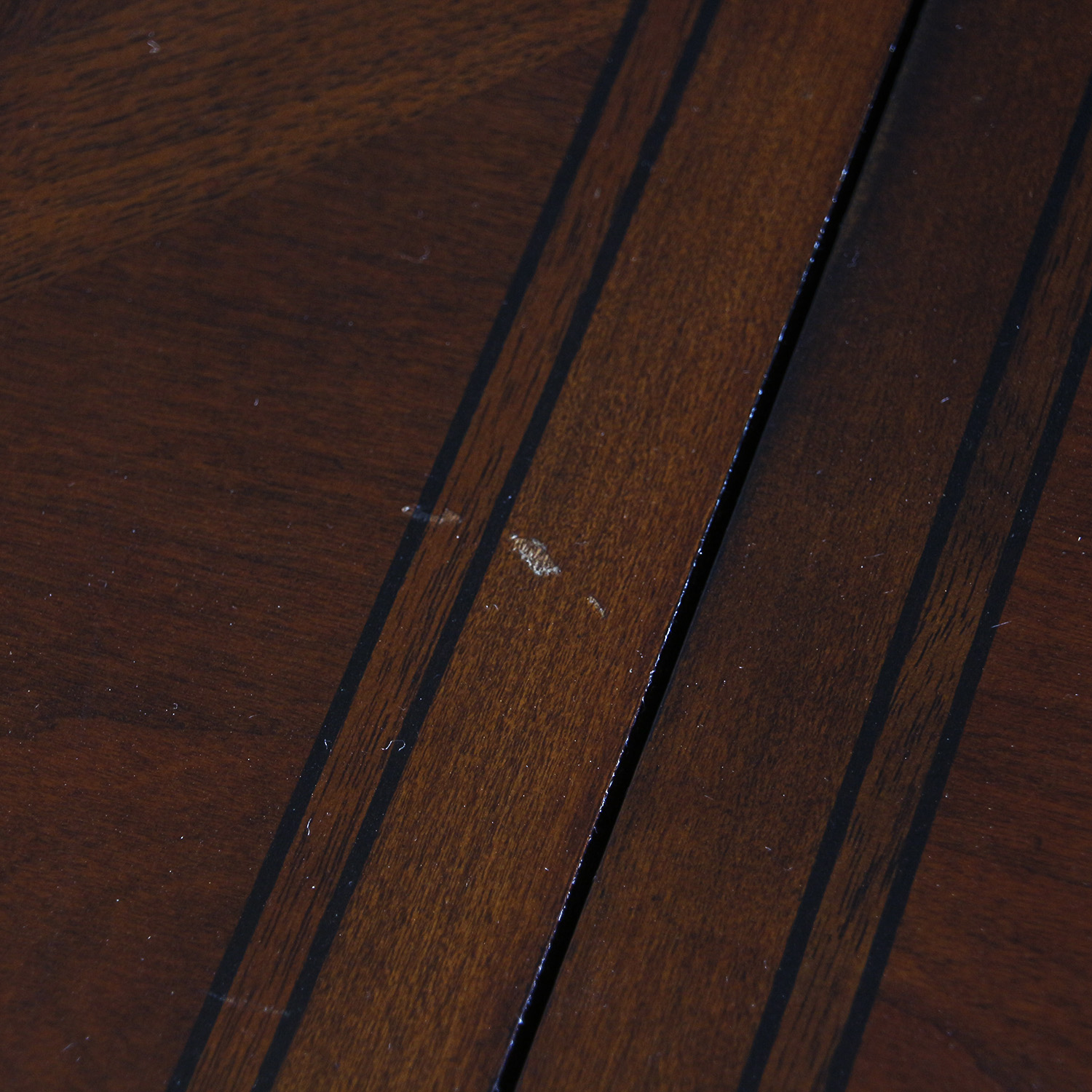 Contemporary "Tuscany" Dining Table with Parquet Top by Ethan Allen