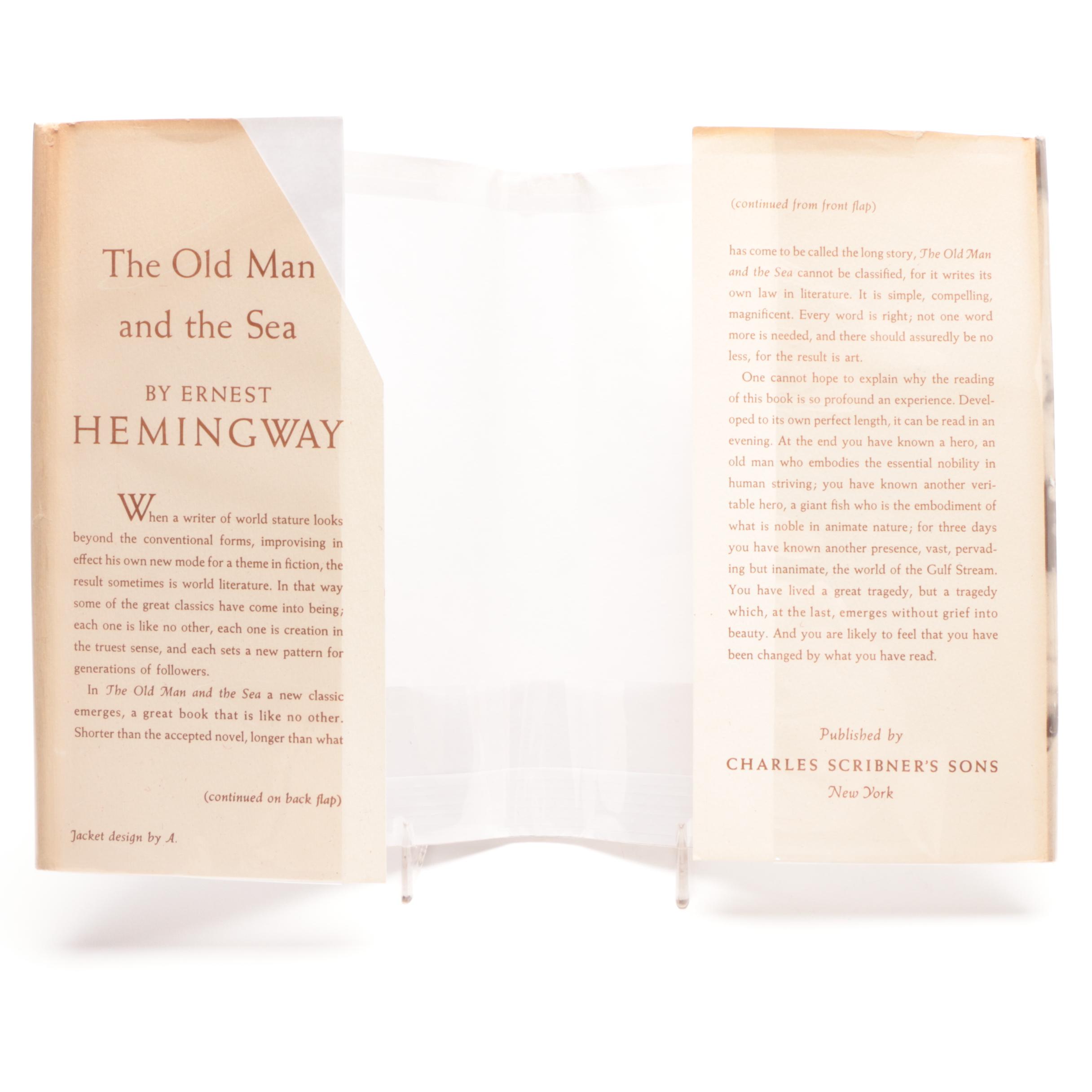 1952 First Issue "The Old Man and the Sea" by Ernest Hemingway