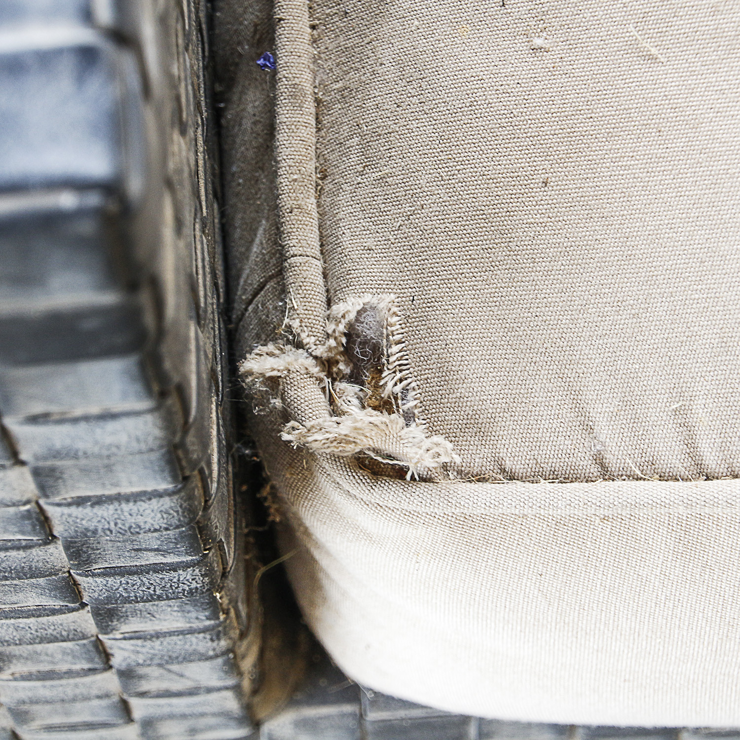 Modular Woven Frame Patio Sofa