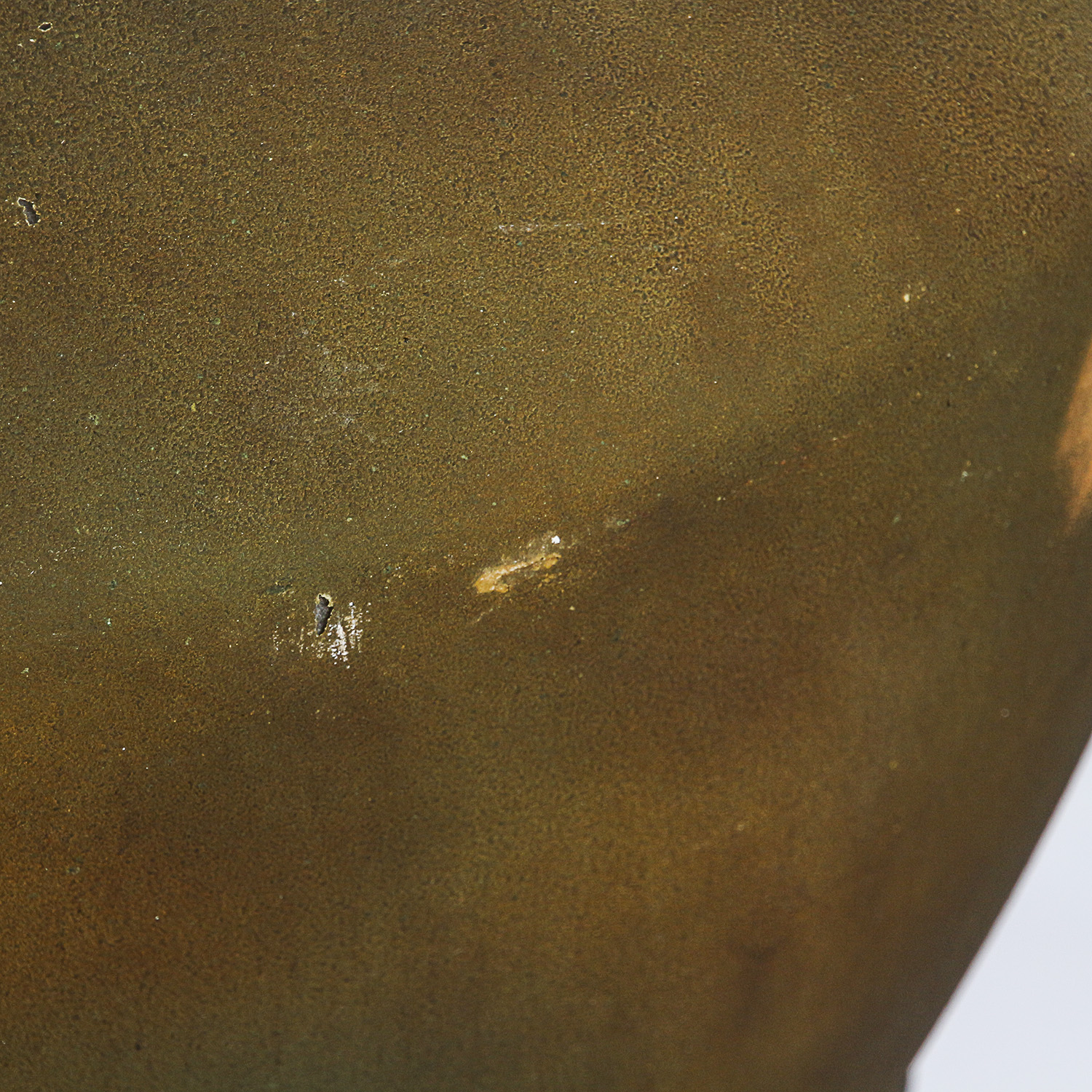 Large Metal Decorative Vases on Stands