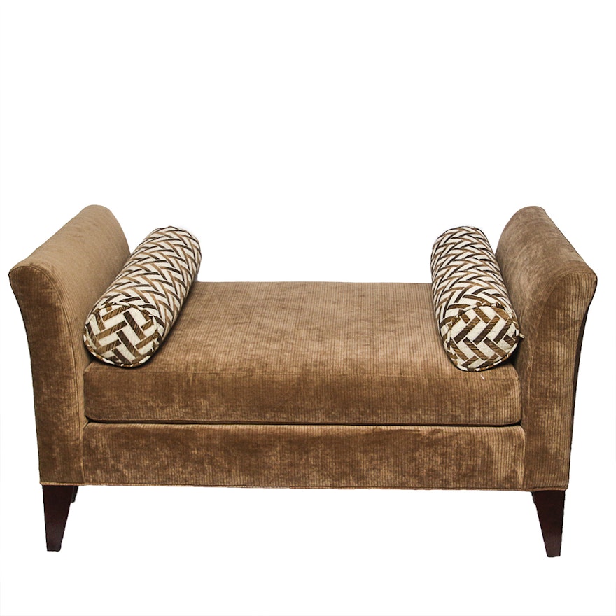Upholstered Récamier Bench