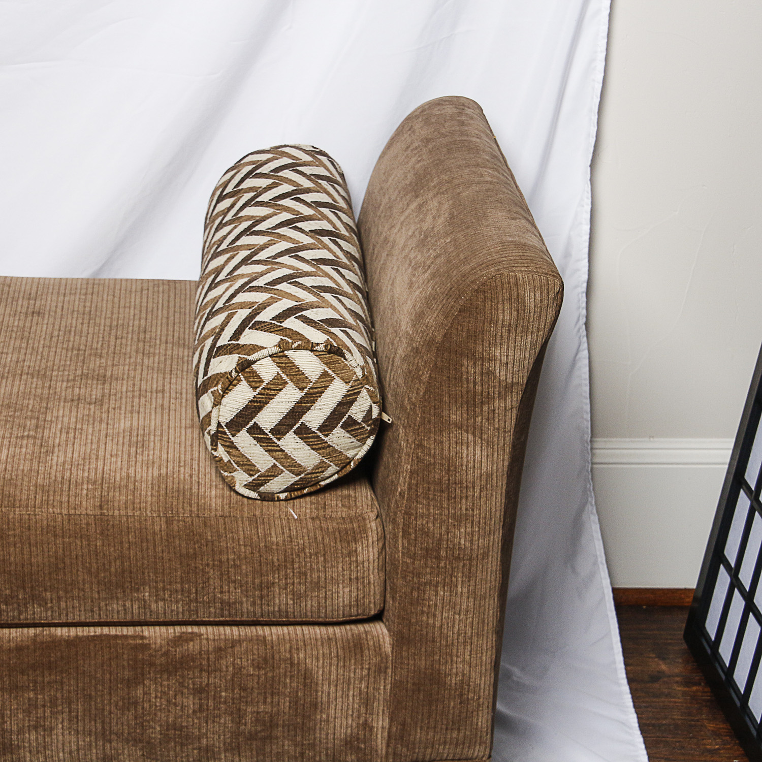 Upholstered Récamier Bench