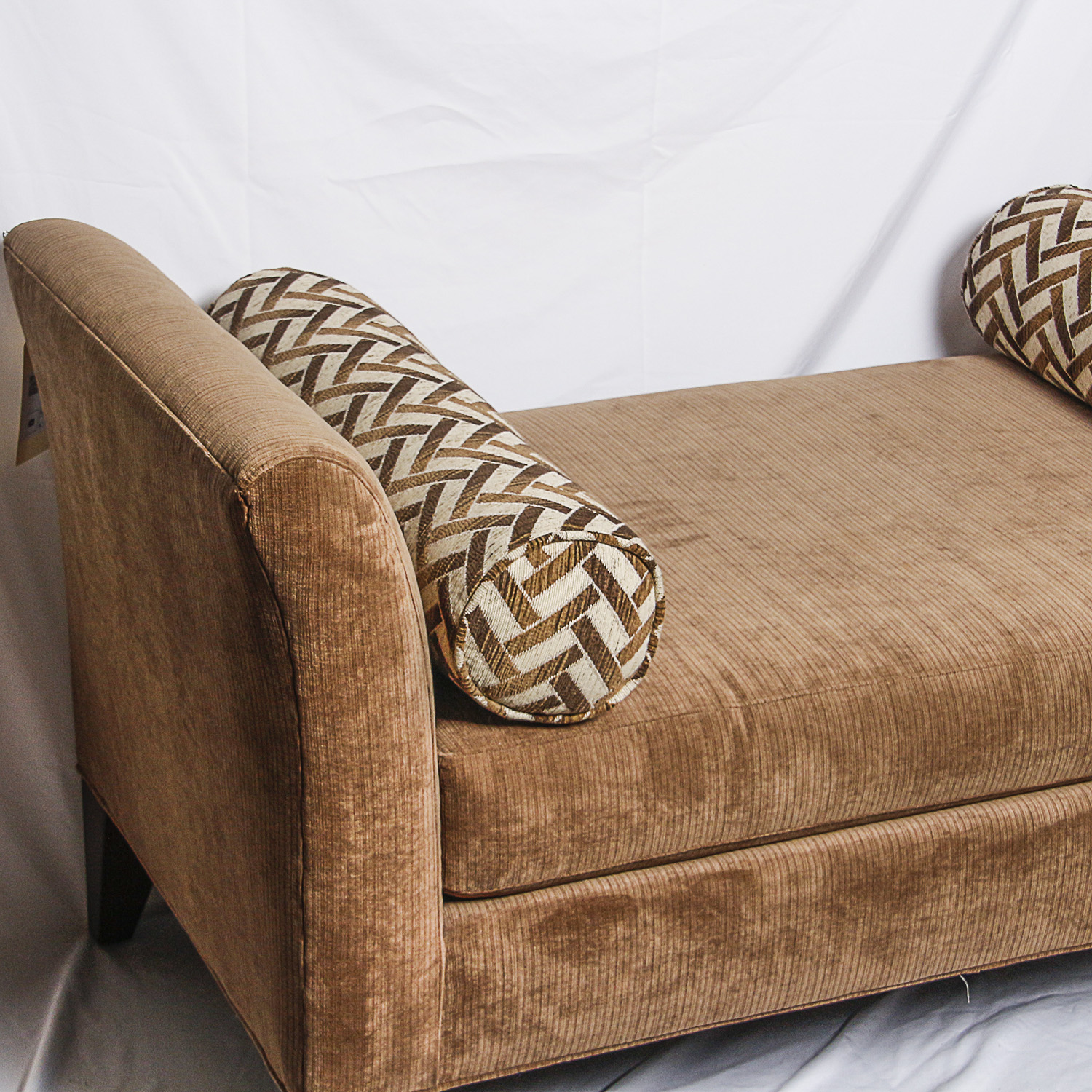 Upholstered Récamier Bench