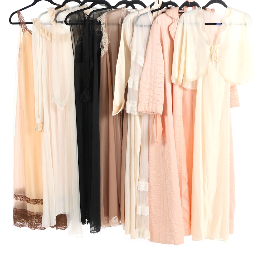 Women's Vintage Sleepwear and Robes