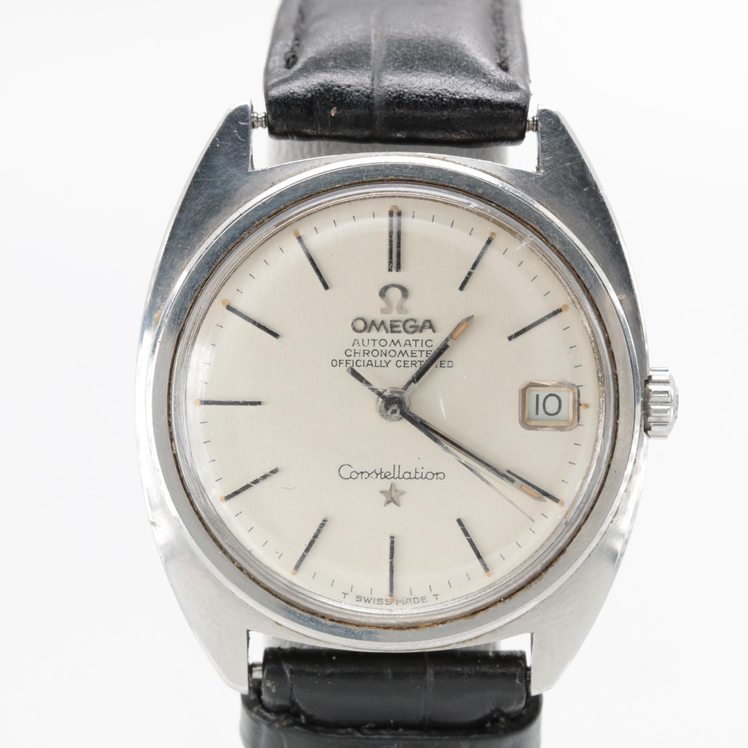 Omega Swiss Made Stainless Steel Watch