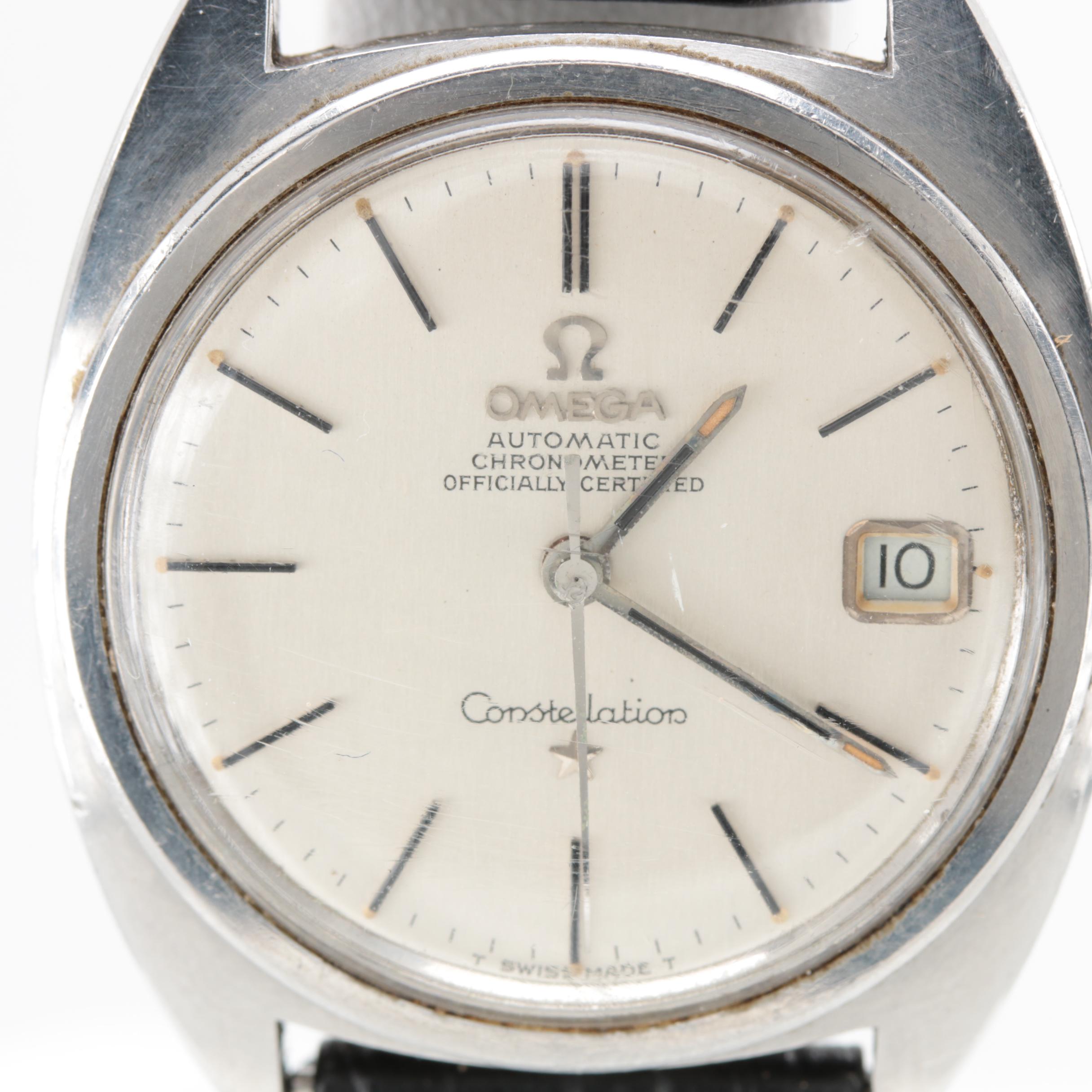 Omega Swiss Made Stainless Steel Watch