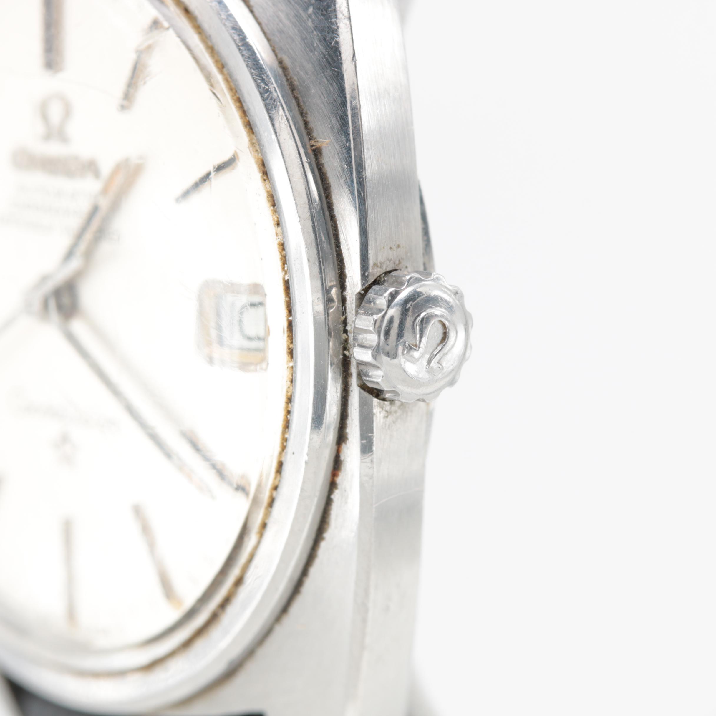 Omega Swiss Made Stainless Steel Watch