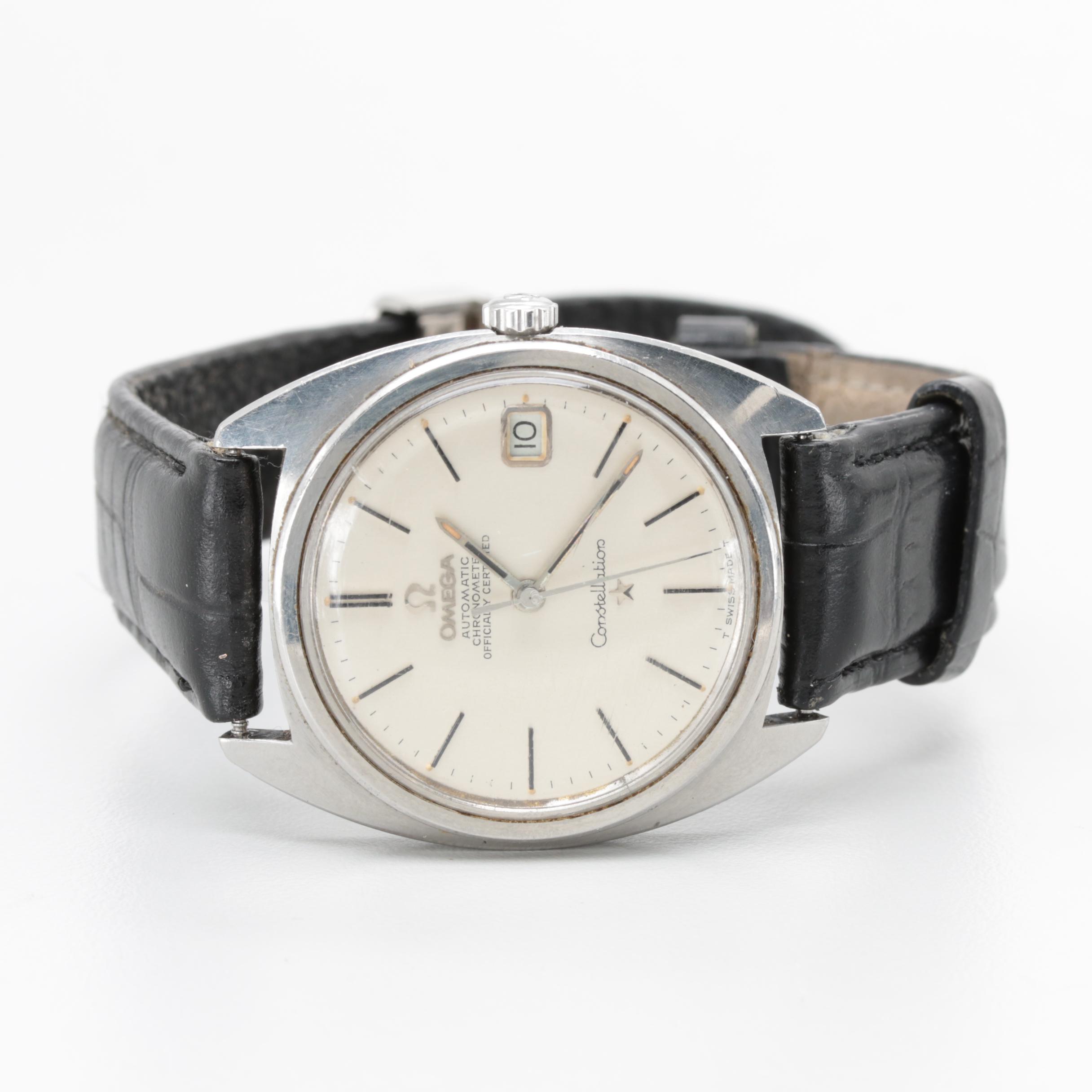 Omega Swiss Made Stainless Steel Watch