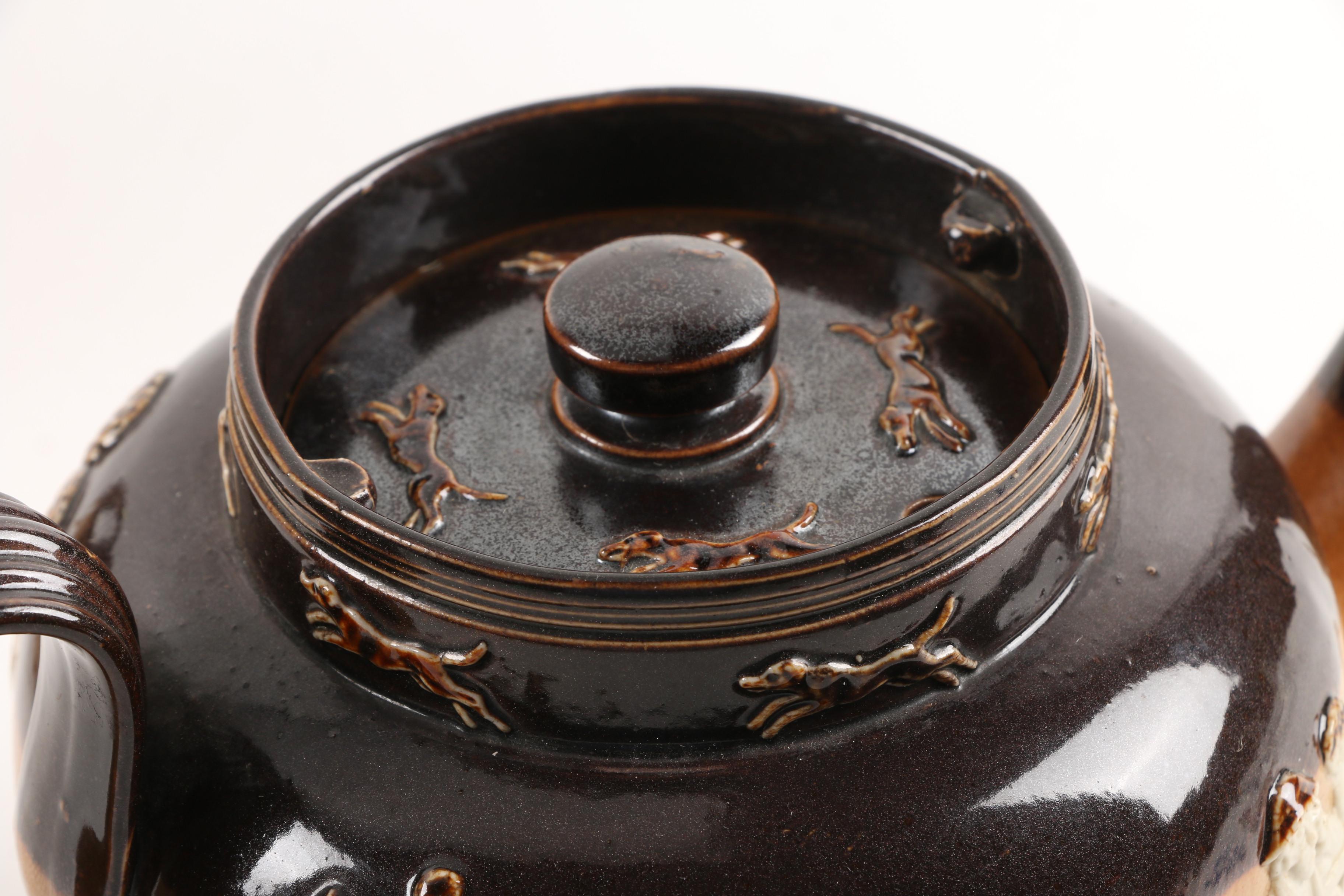 Royal Doulton Salt Glazed Stoneware Jugs and Teapot ca. 1902-22