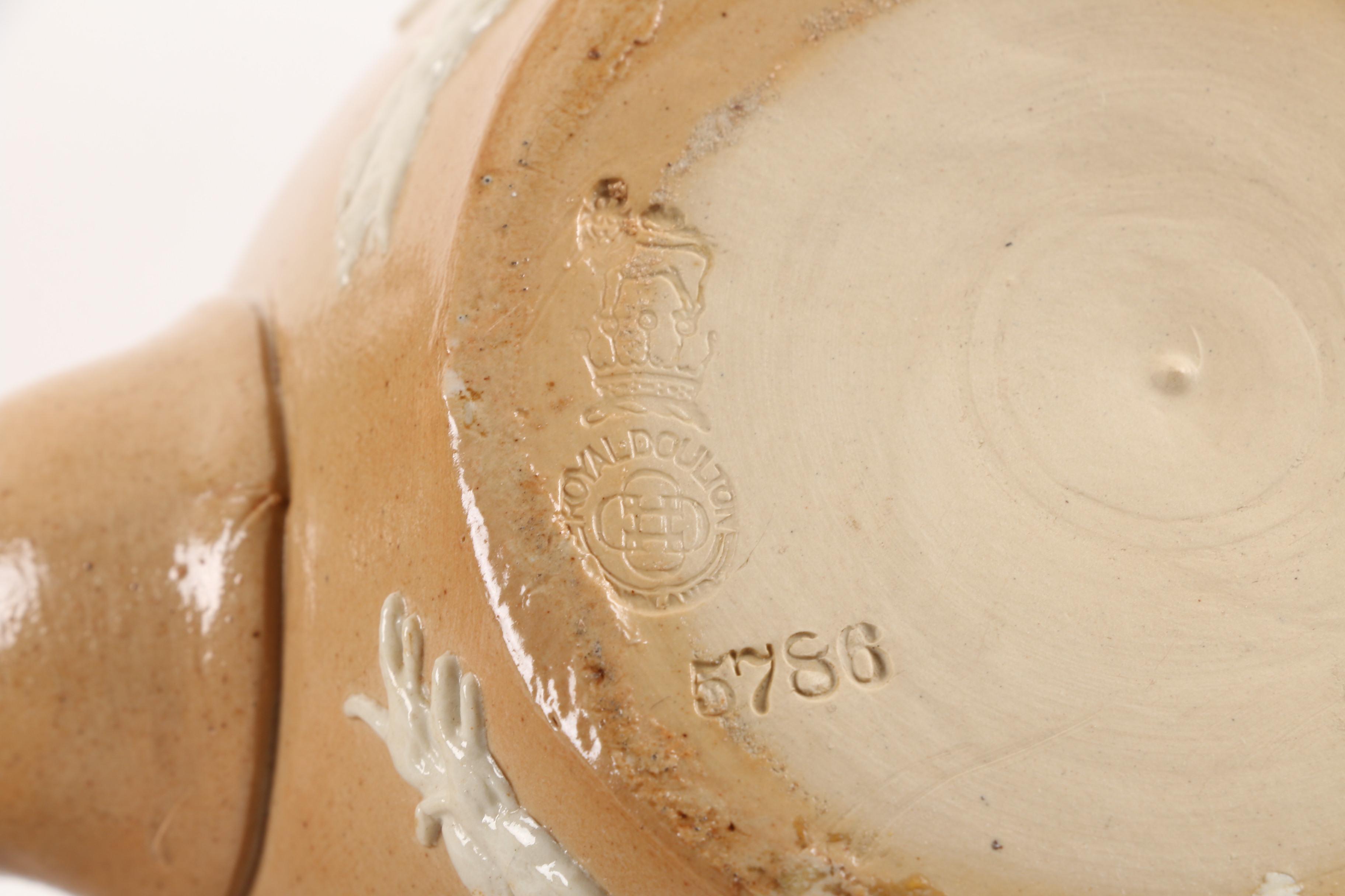 Royal Doulton Salt Glazed Stoneware Jugs and Teapot ca. 1902-22