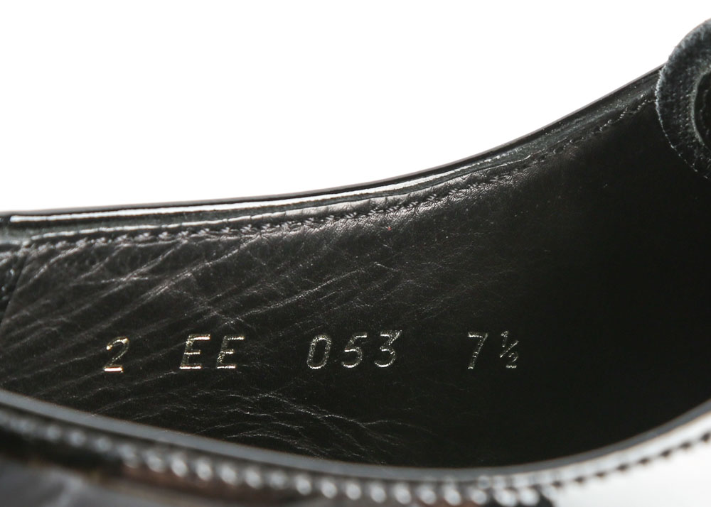 Men's Prada Black Patent Leather Formal Brogues