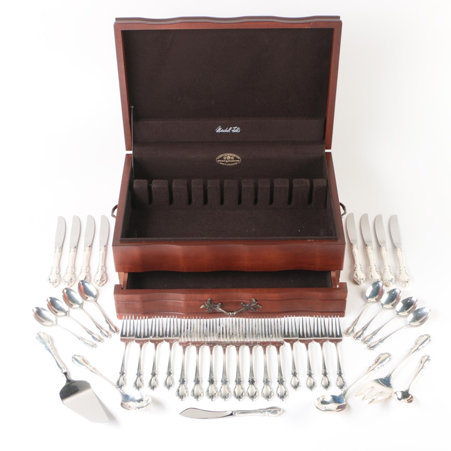 Towle "Legato" Sterling Silver Flatware Set with Chest