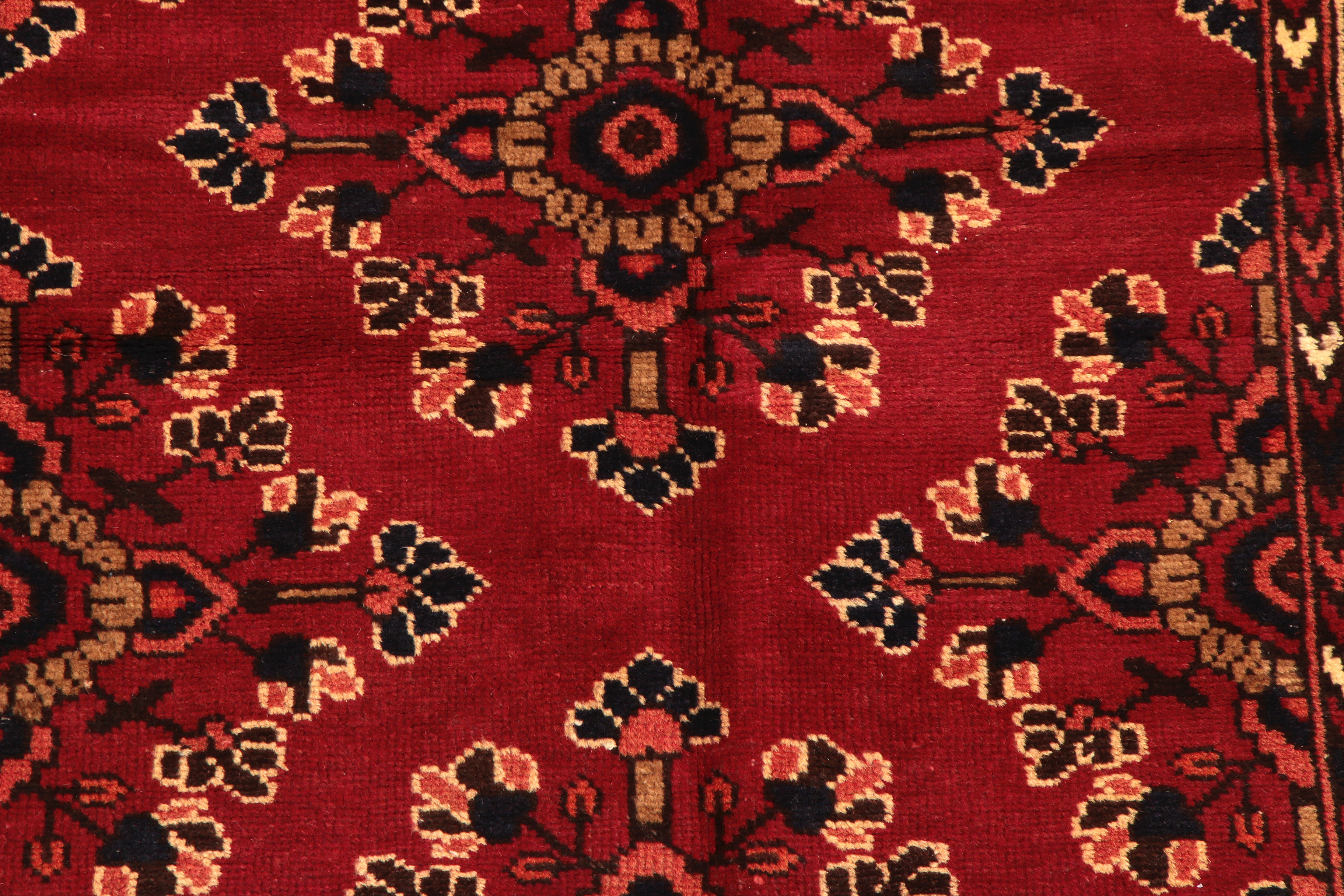 Hand-knotted Persian Carpet Runner