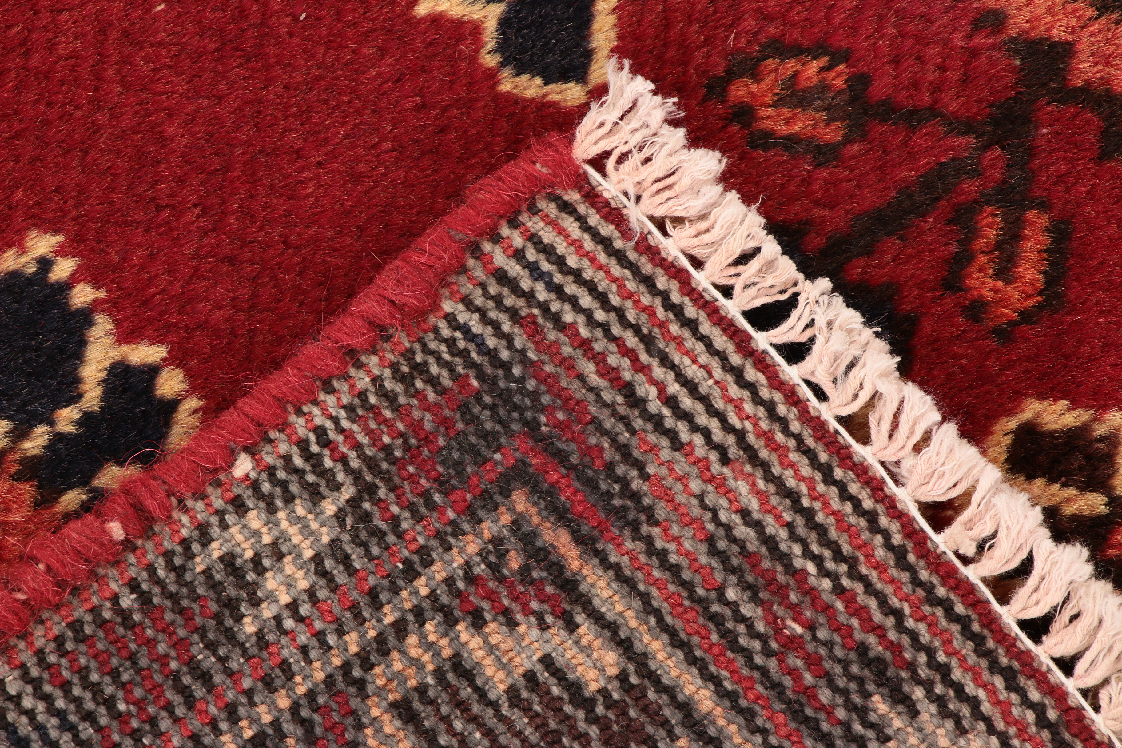 Hand-knotted Persian Carpet Runner
