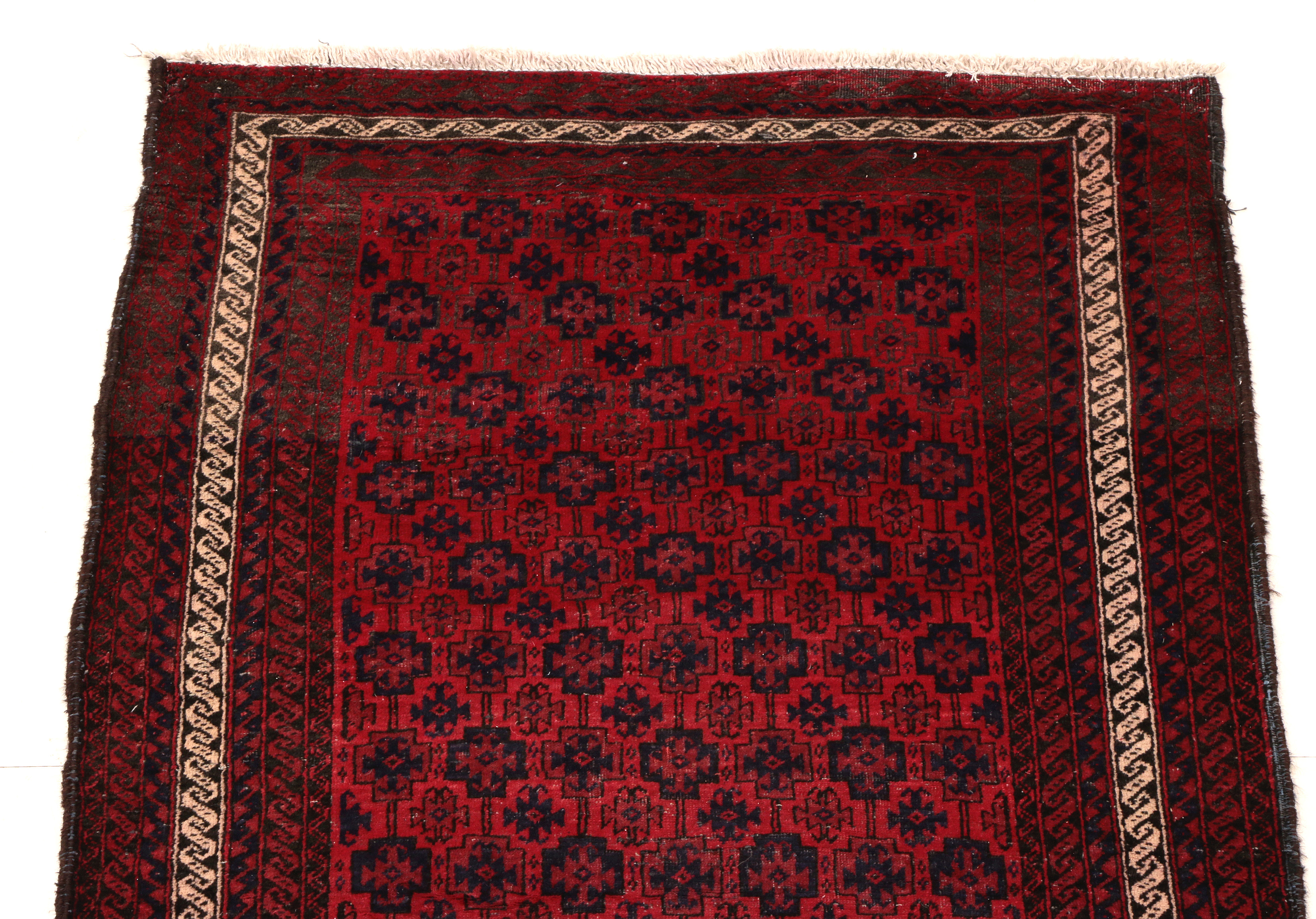 Hand-Knotted Baluch Long Rug
