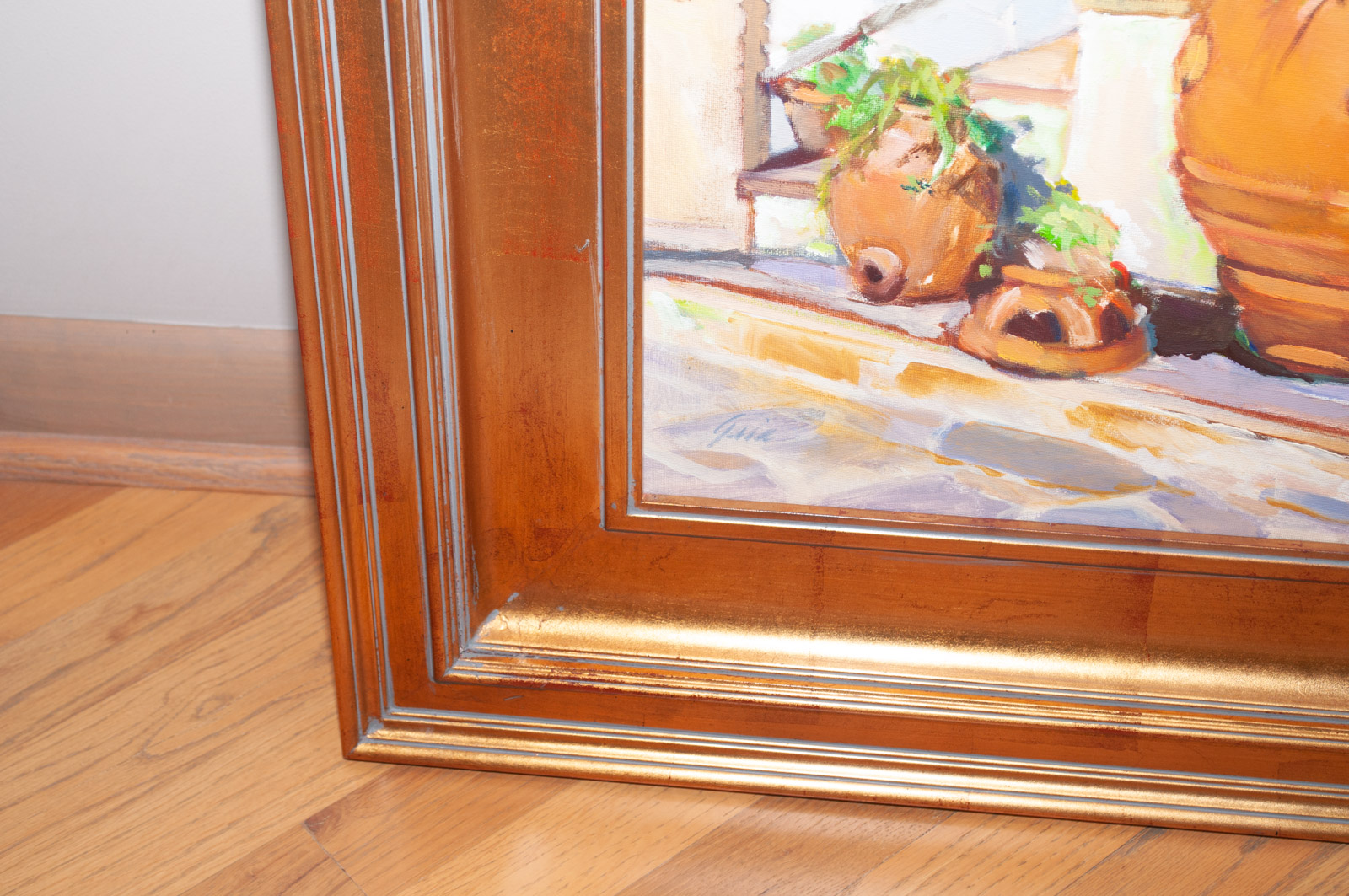 Gail Morrison Oil Painting "Angolo Degli Orci"